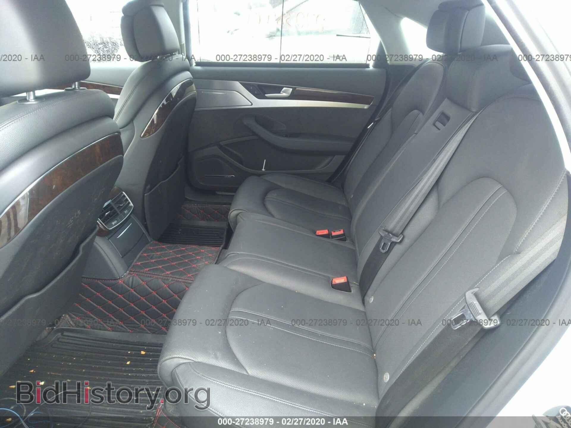 2014 AUDI A8 - VIN: WAUR2AFD0EN011668 - Фото 8