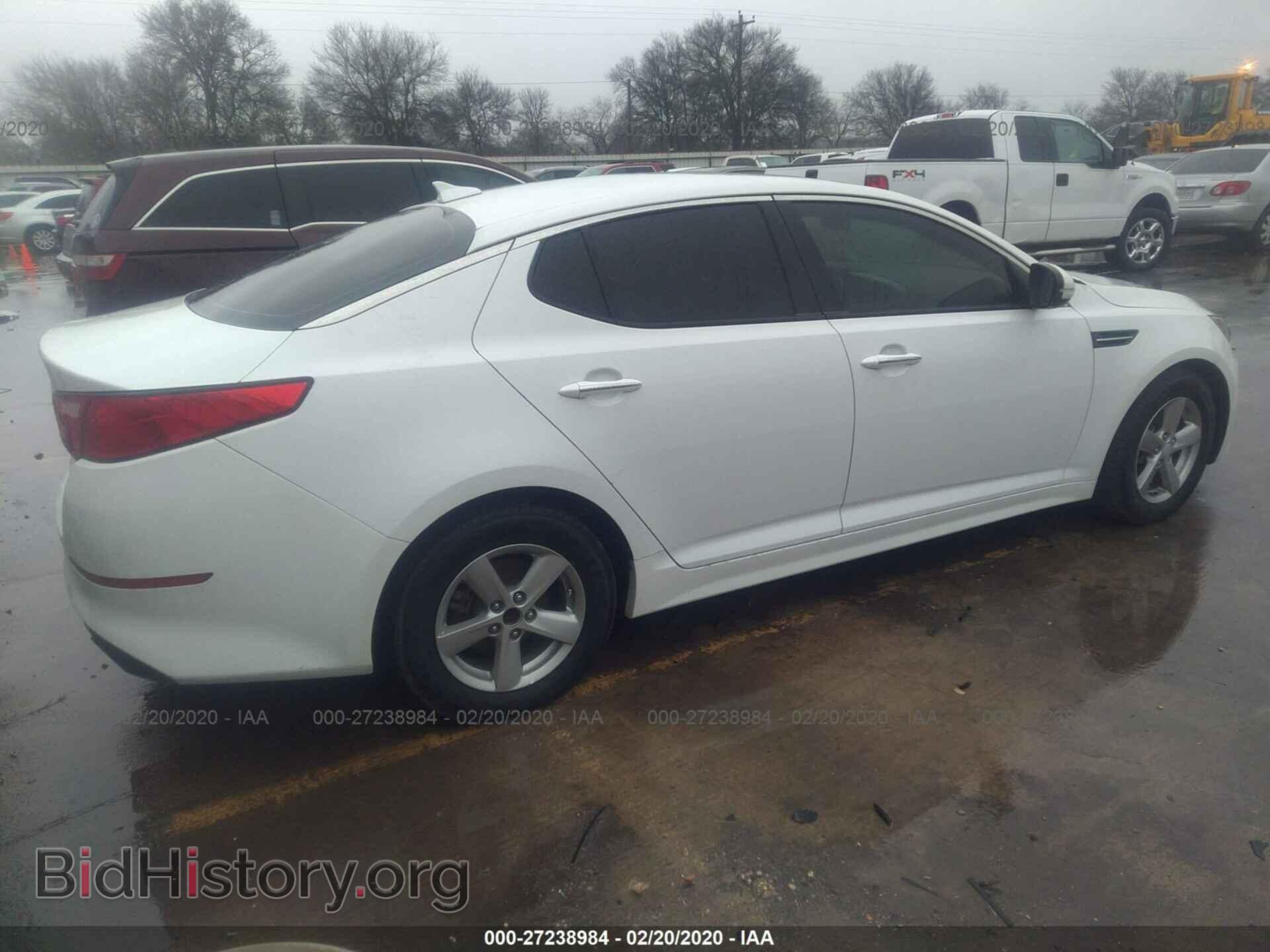 2015 KIA OPTIMA - VIN: 5XXGM4A74FG402617 - Фото 4
