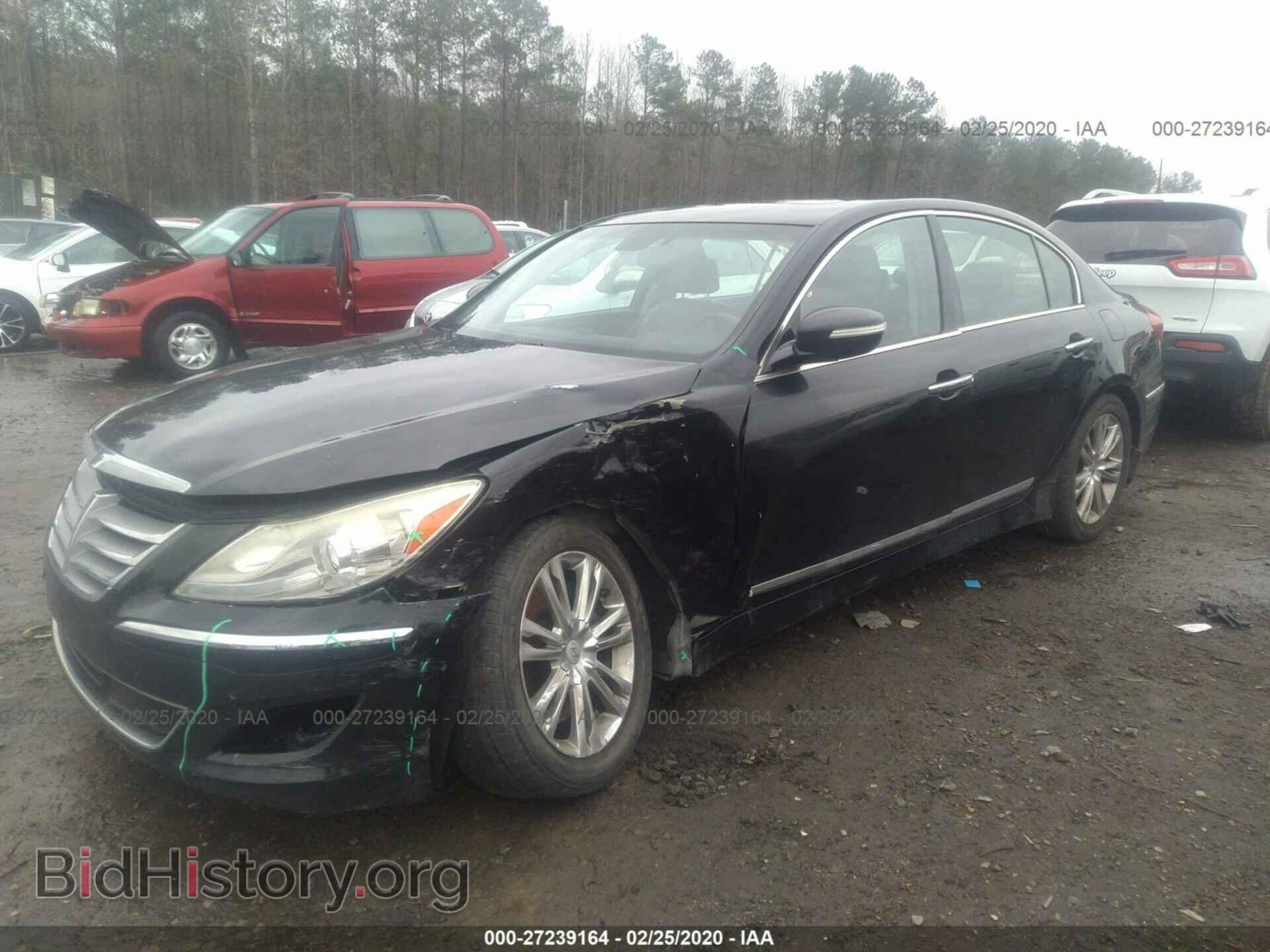 2012 HYUNDAI GENESIS - VIN: KMHGC4DF6CU172652 - Фото 2
