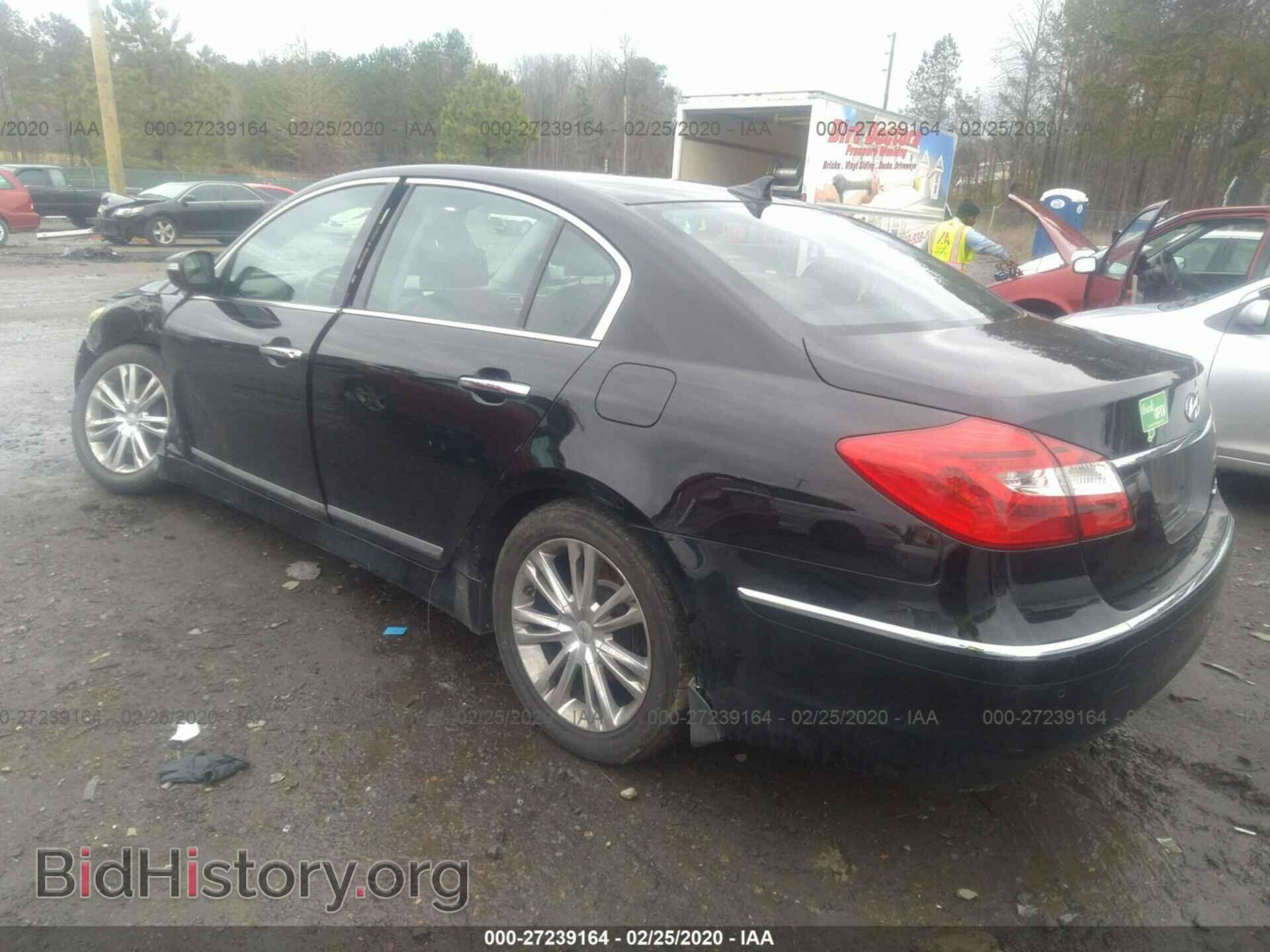 2012 HYUNDAI GENESIS - VIN: KMHGC4DF6CU172652 - Фото 3