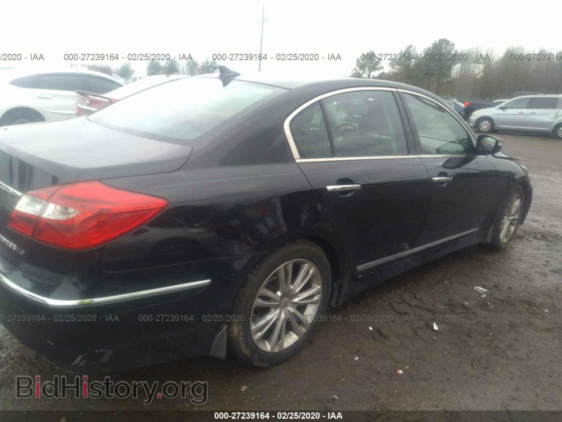2012 HYUNDAI GENESIS - VIN: KMHGC4DF6CU172652 - Фото 4