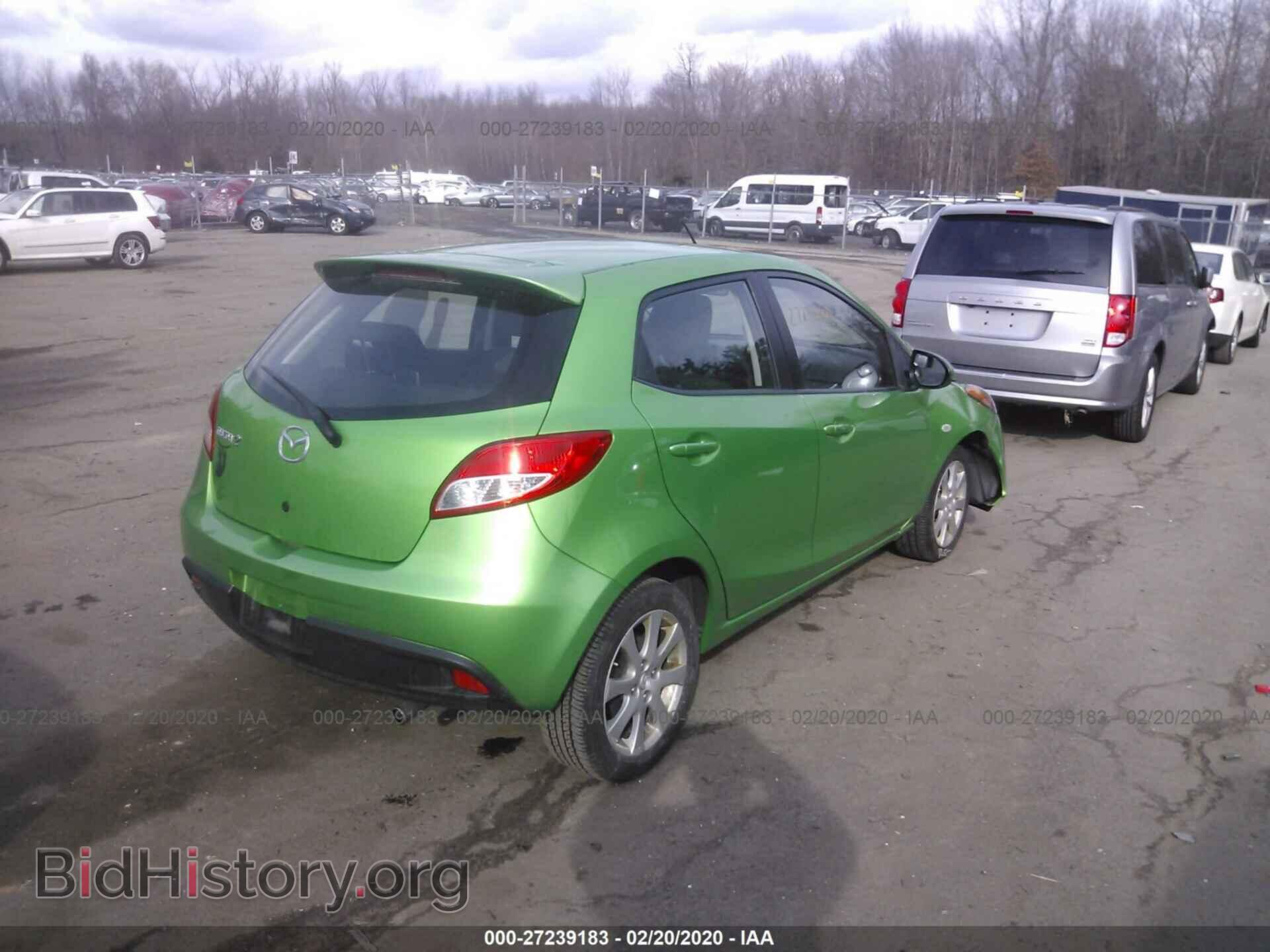 2012 MAZDA MAZDA2 - VIN: JM1DE1LZ7C0145365 - Фото 4