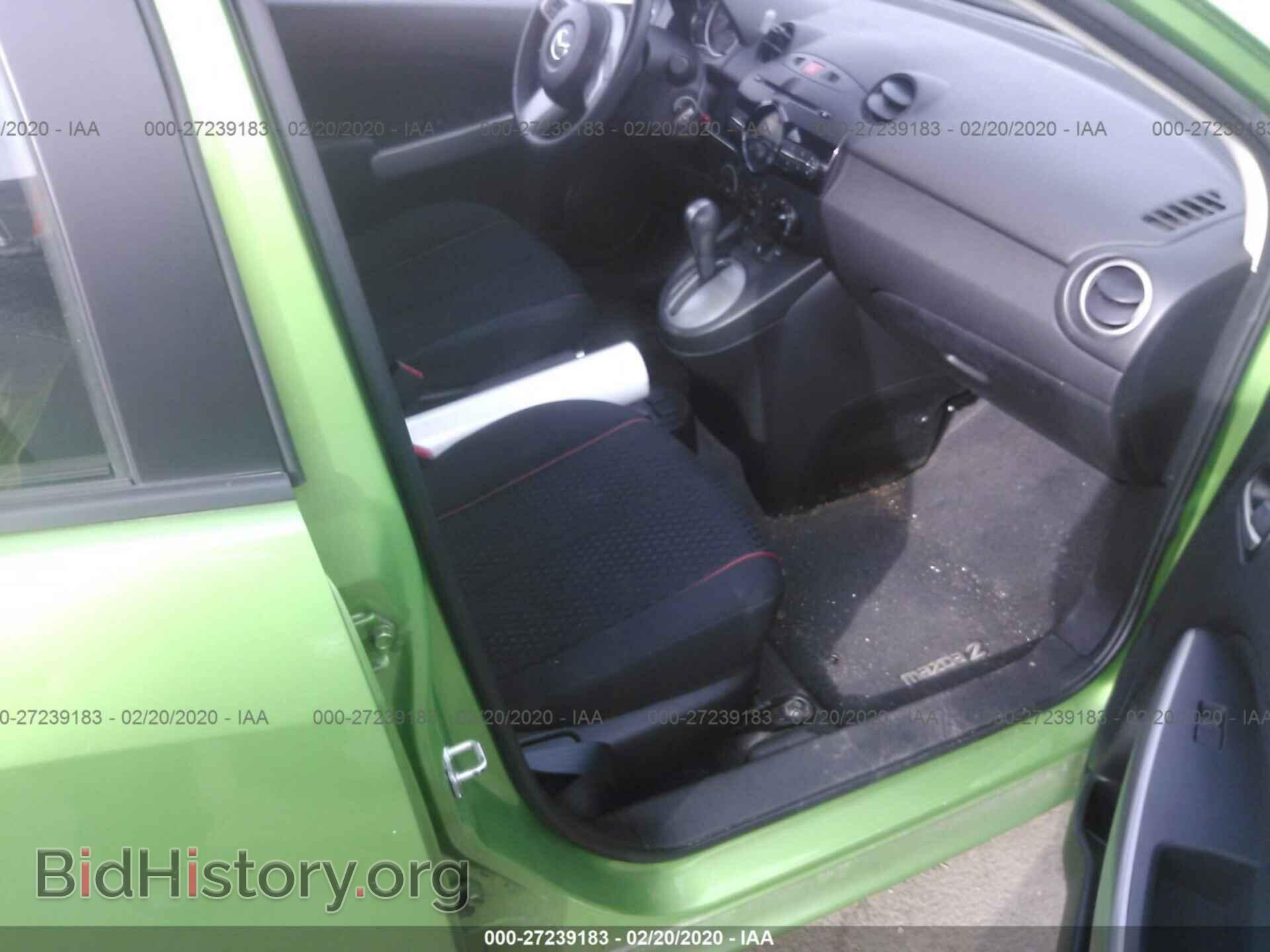 2012 MAZDA MAZDA2 - VIN: JM1DE1LZ7C0145365 - Фото 5