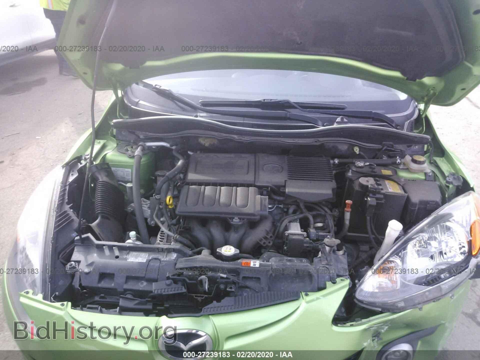 2012 MAZDA MAZDA2 - VIN: JM1DE1LZ7C0145365 - Фото 10