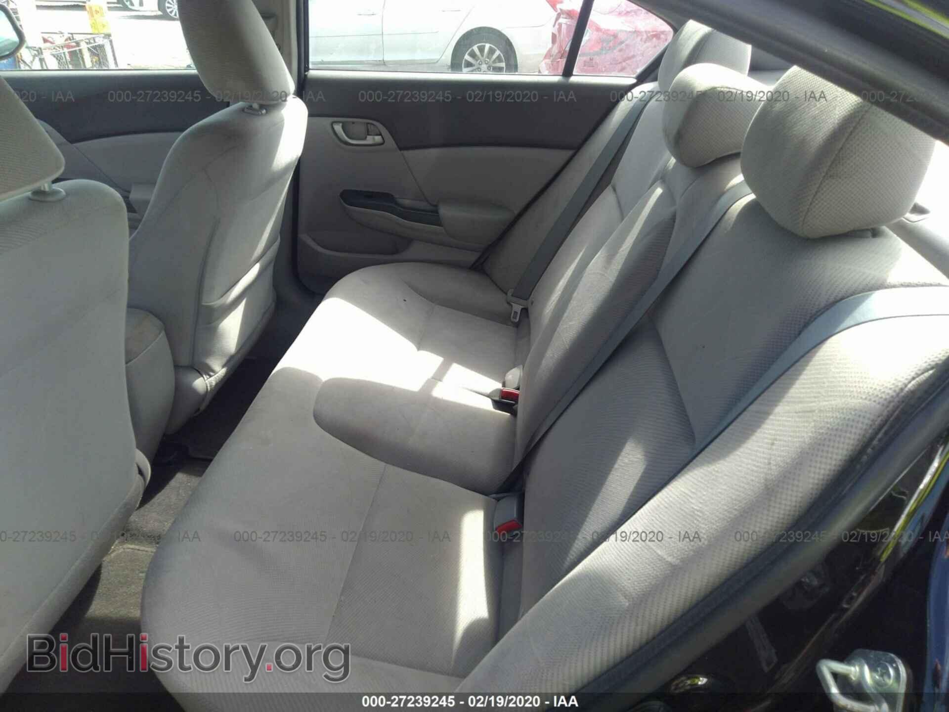 2012 HONDA CIVIC - VIN: 19XFB2F5XCE092197 - Фото 8