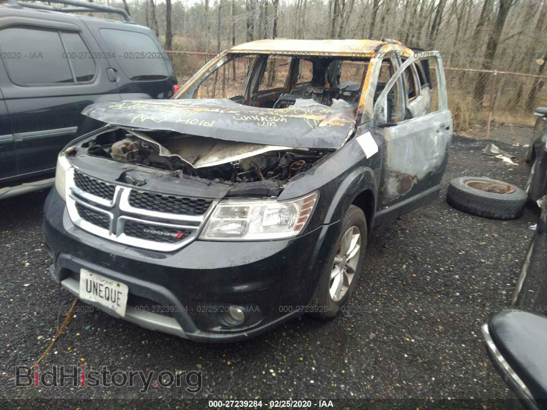 2013 DODGE JOURNEY - VIN: 3C4PDCBG9DT640702 - Фото 2