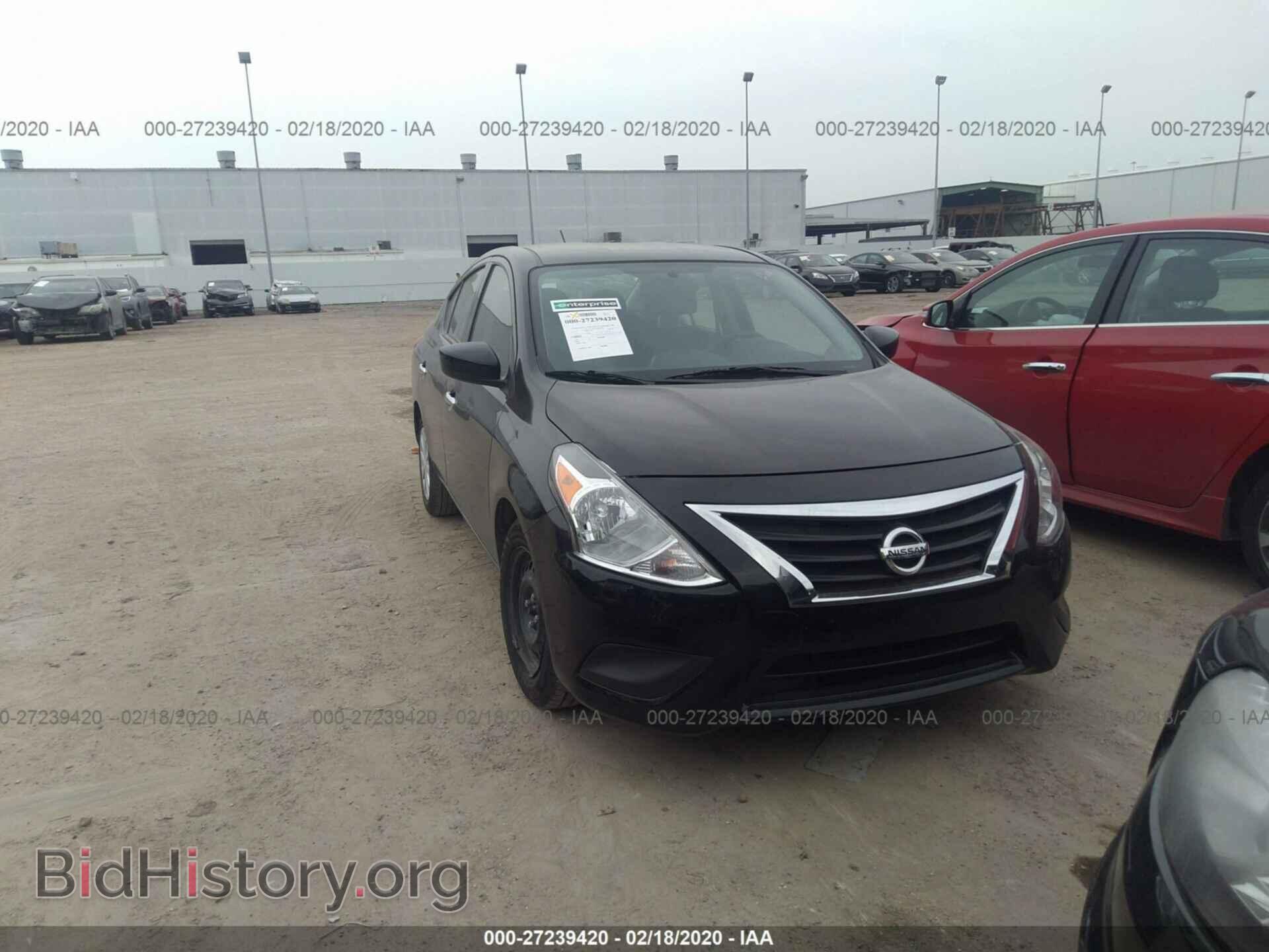 Фотография 3N1CN7AP3KL850359 - NISSAN VERSA 2019