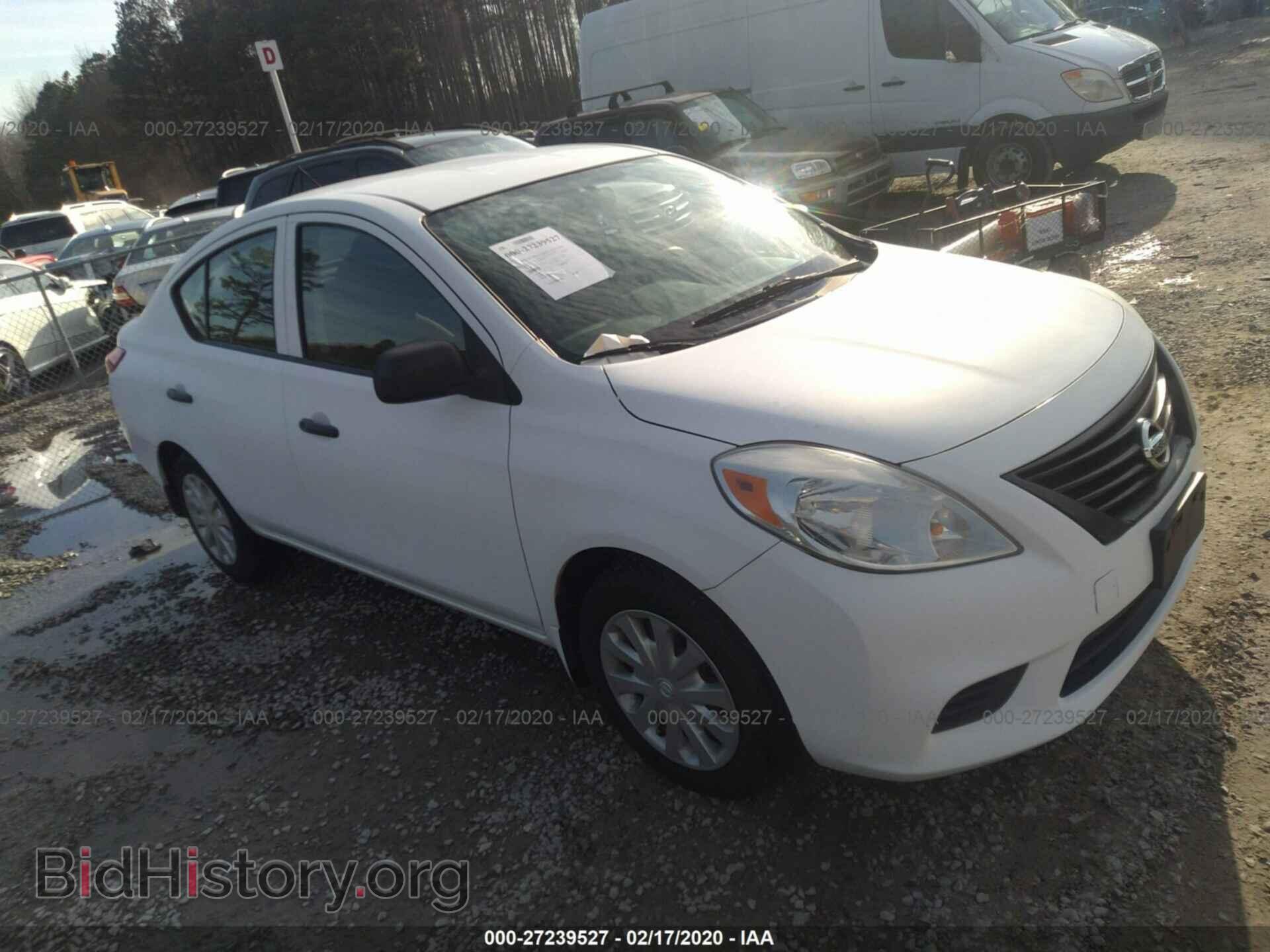 Фотография 3N1CN7AP3CL891222 - NISSAN VERSA 2012