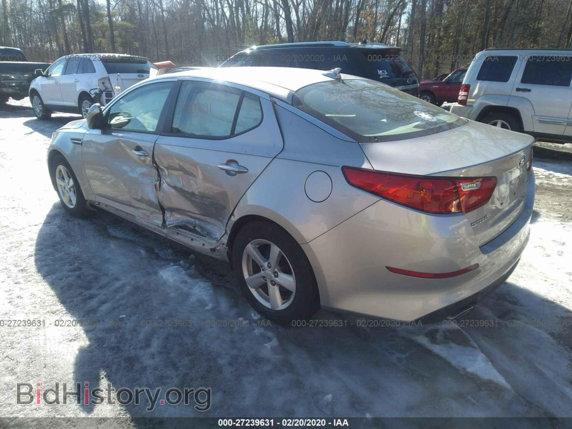 2015 KIA OPTIMA - VIN: KNAGM4A76F5565111 - Photo 3