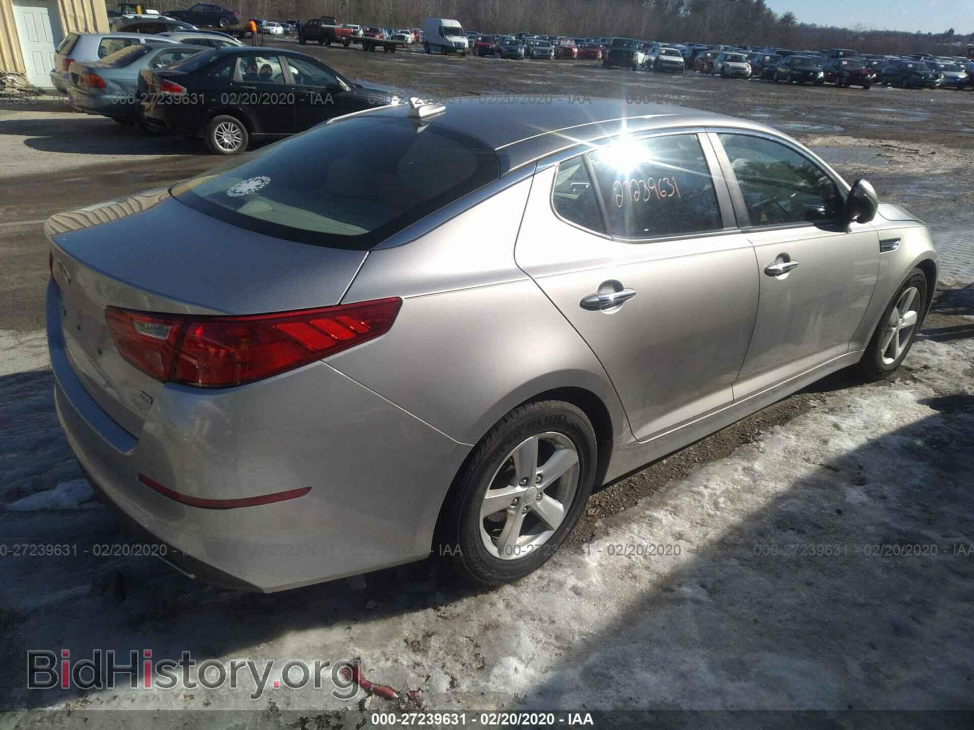 2015 KIA OPTIMA - VIN: KNAGM4A76F5565111 - Photo 4