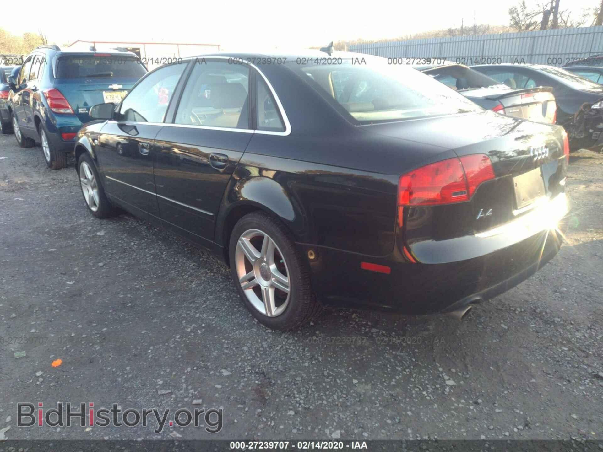 2007 AUDI A4 - VIN: WAUDF78E47A275445 - Фото 3