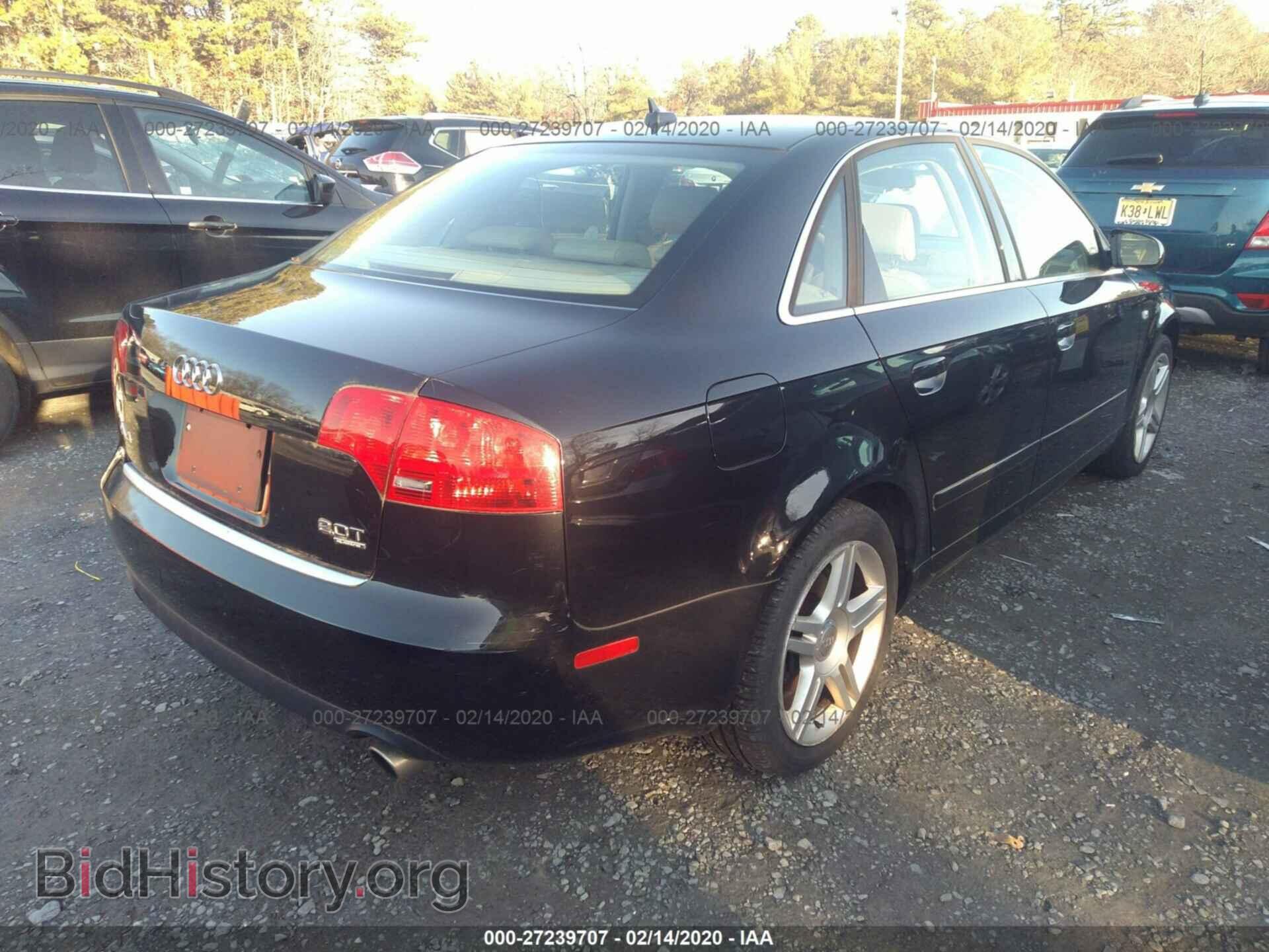 2007 AUDI A4 - VIN: WAUDF78E47A275445 - Фото 4