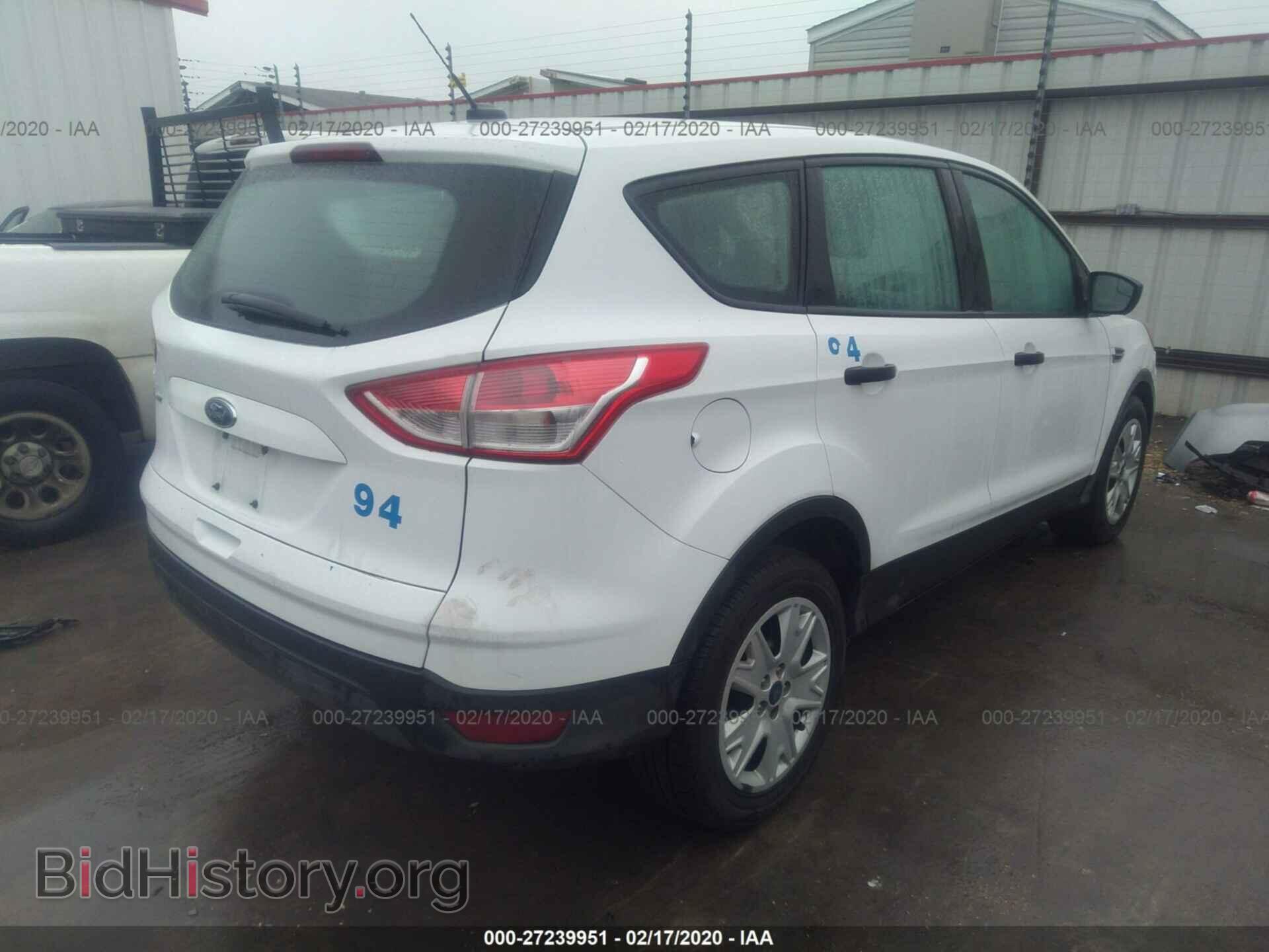 2013 FORD ESCAPE - VIN: 1FMCU0F73DUD53459 - Фото 4