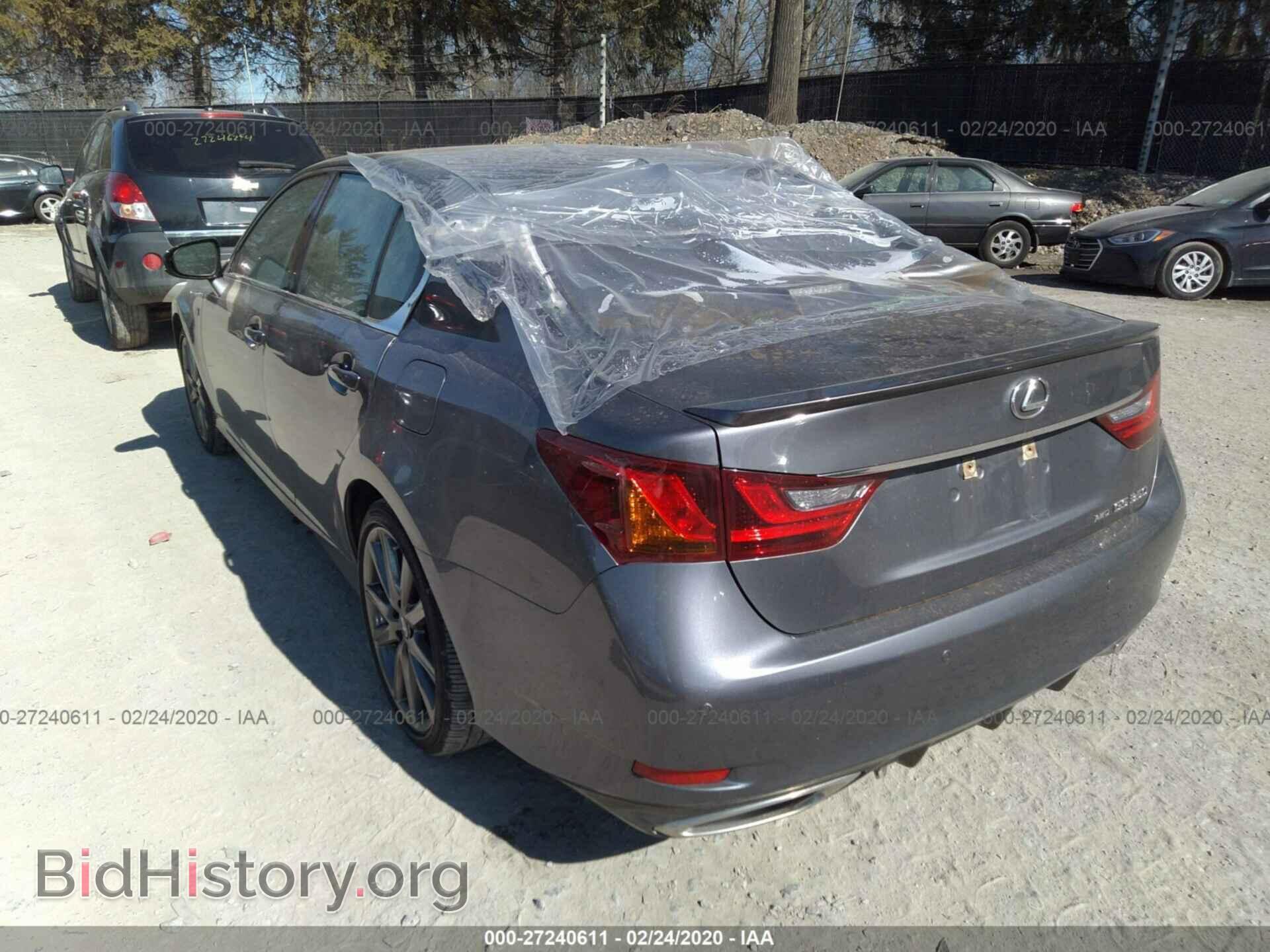 2013 LEXUS GS - VIN: JTHCE1BL2D5017739 - Фото 3