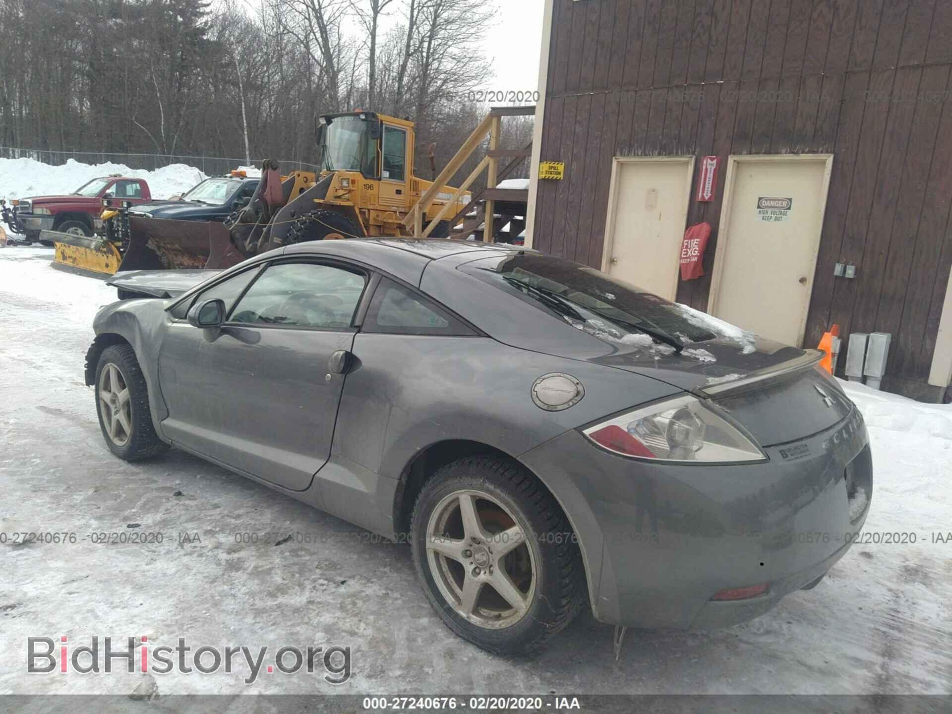 2006 MITSUBISHI ECLIPSE - VIN: 4A3AK34T36E034589 - Фото 3