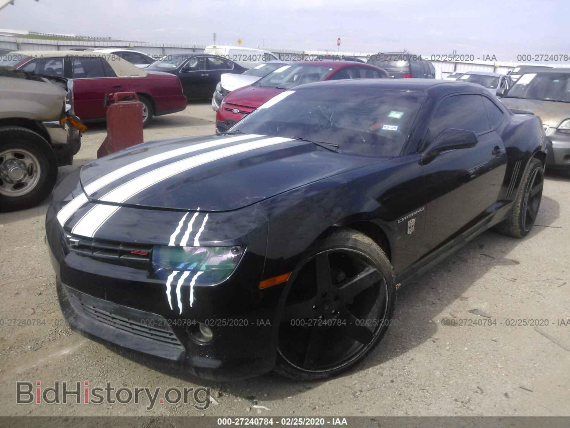 2014 CHEVROLET CAMARO - VIN: 2G1FA1E38E9312301 - Фото 2