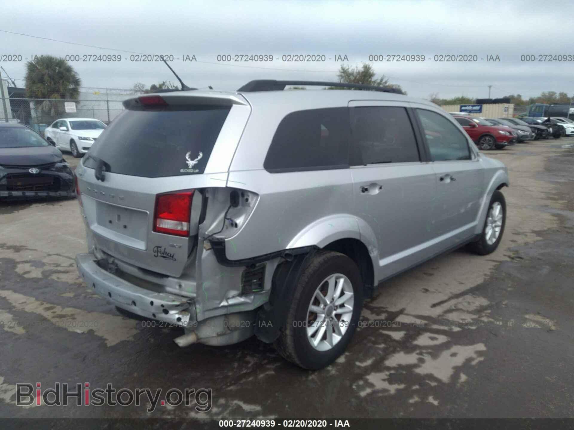 2014 DODGE JOURNEY - VIN: 3C4PDCBB6ET230669 - Фото 4