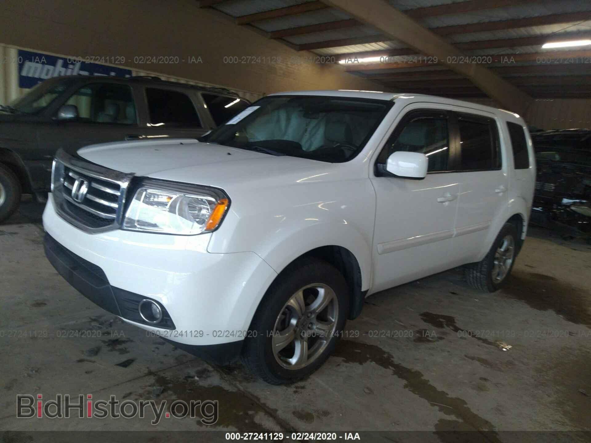 2014 HONDA PILOT - VIN: 5FNYF3H45EB020411 - Фото 2