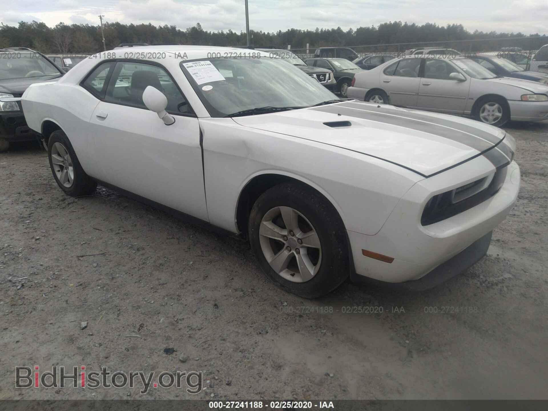 Photo 2B3CJ4DG2BH558215 - DODGE CHALLENGER 2011