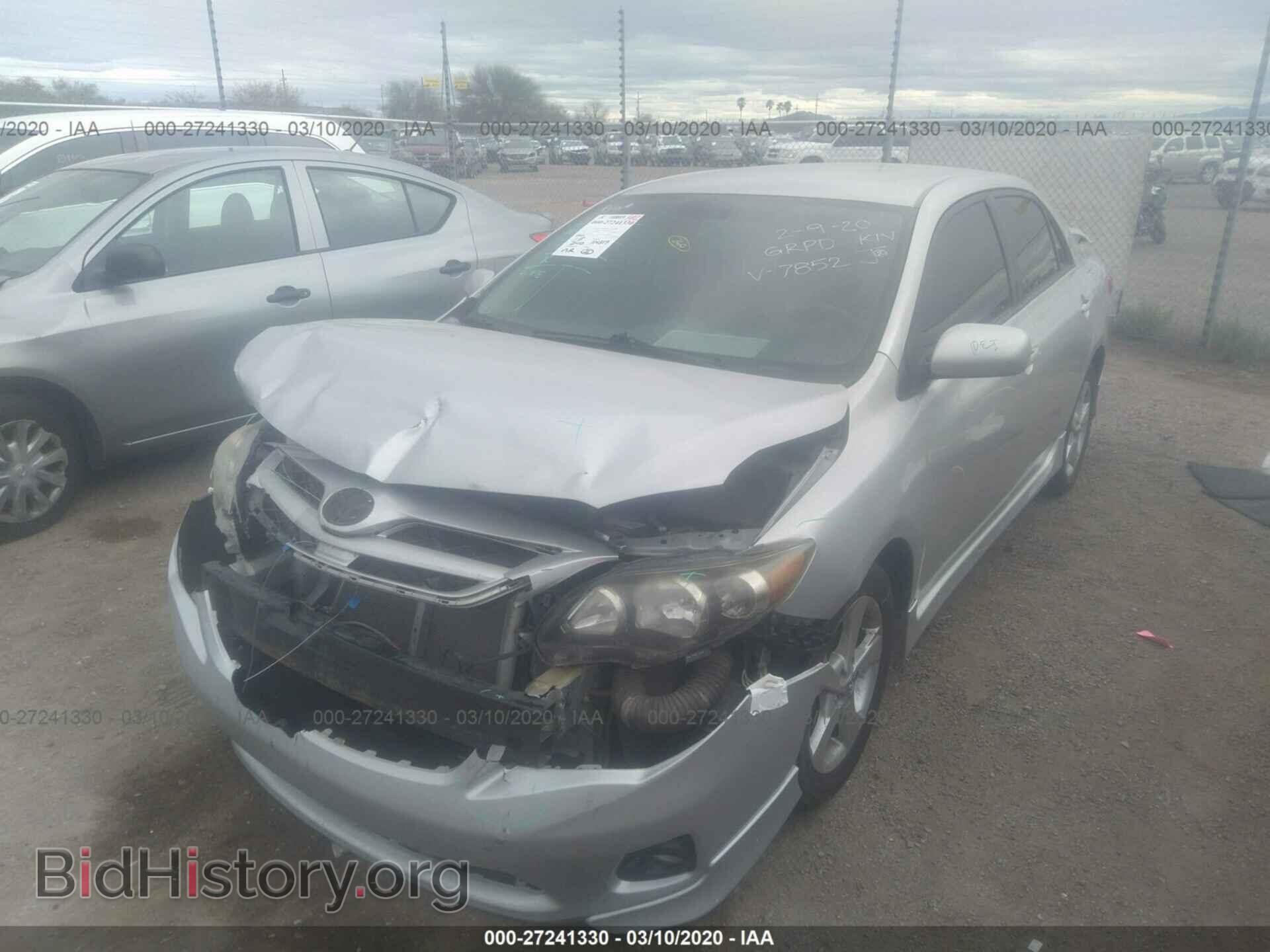 2012 TOYOTA COROLLA - VIN: 2T1BU4EE5CC827852 - Фото 2