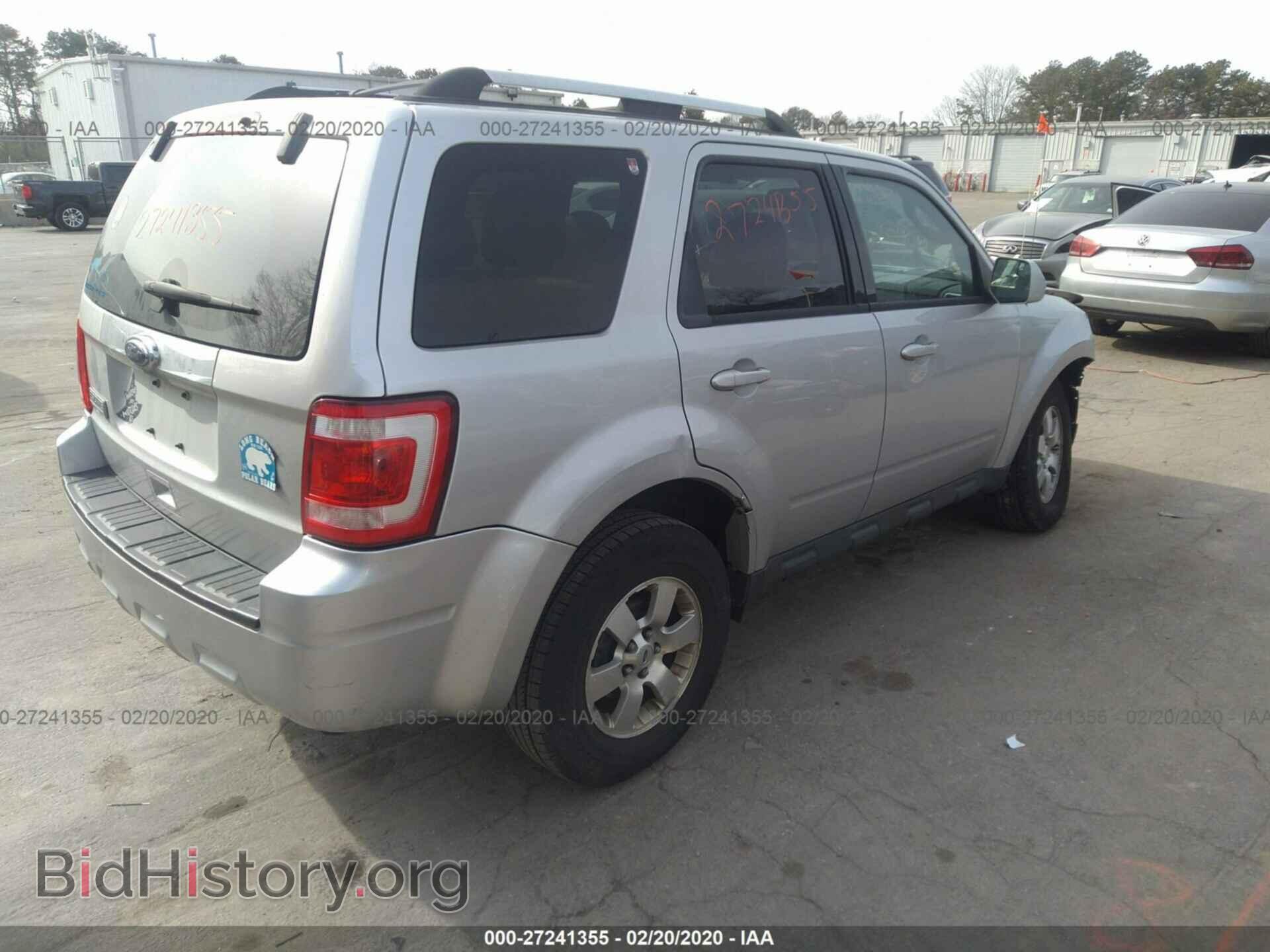 2011 FORD ESCAPE - VIN: 1FMCU0E75BKA69650 - Фото 4