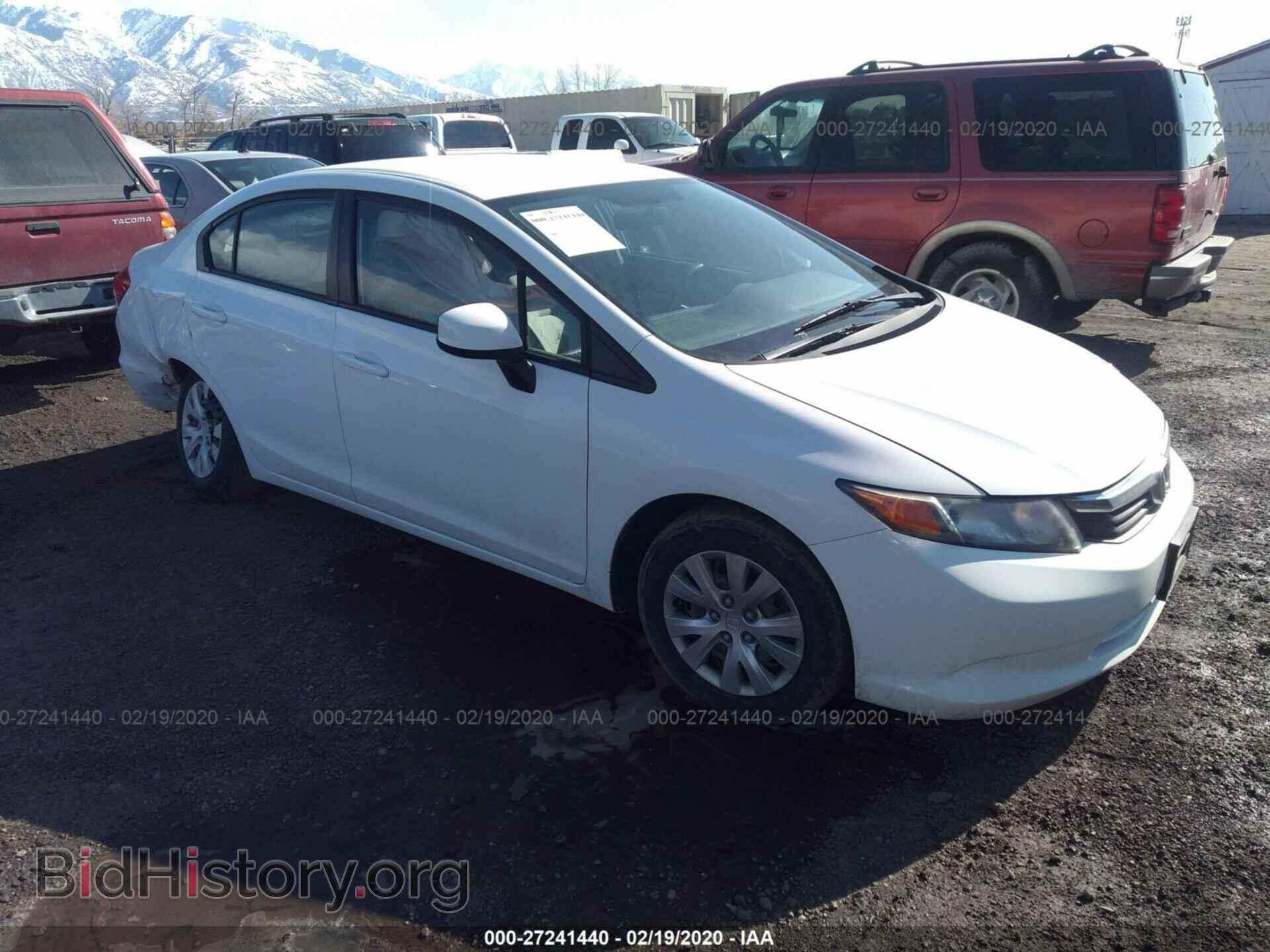 Photo 2HGFB2F57CH597006 - HONDA CIVIC 2012