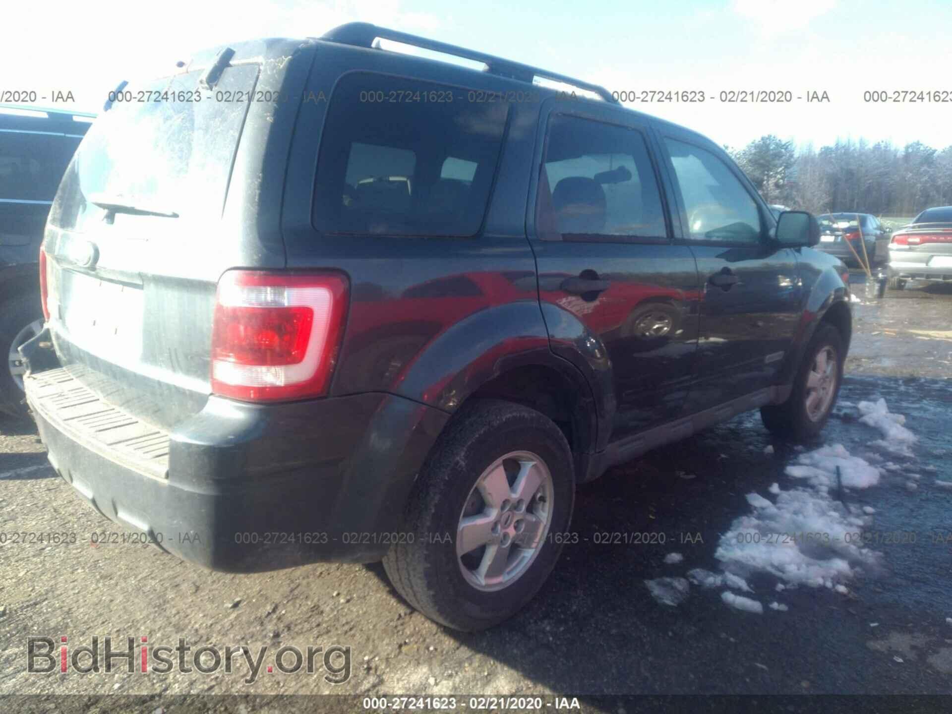 2008 FORD ESCAPE - VIN: 1FMCU03Z88KC64283 - Фото 4