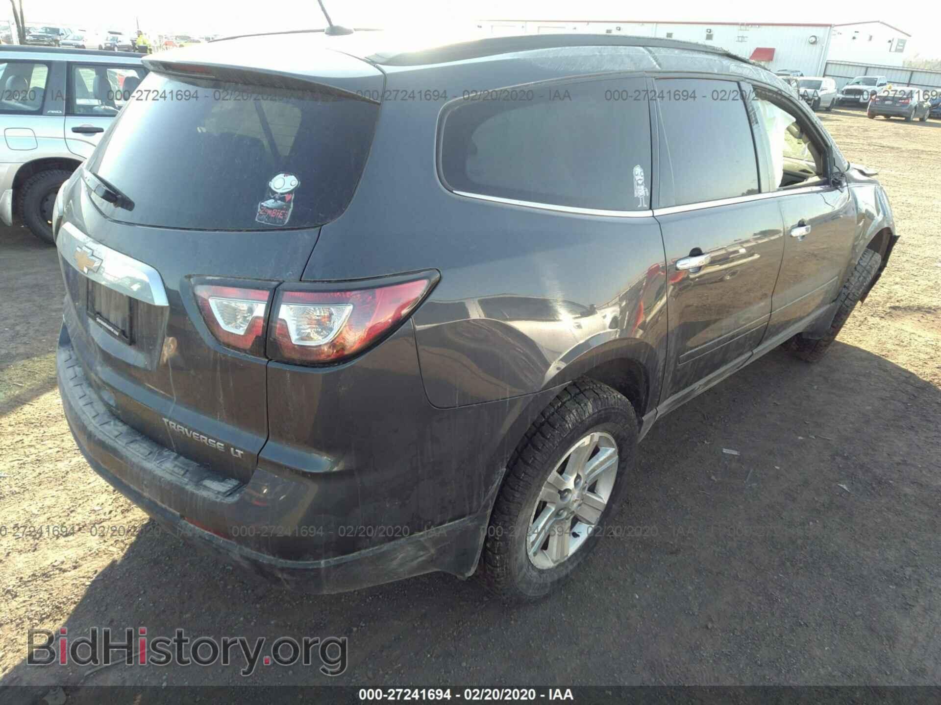 2014 CHEVROLET TRAVERSE - VIN: 1GNKVHKD4EJ142613 - Фото 4