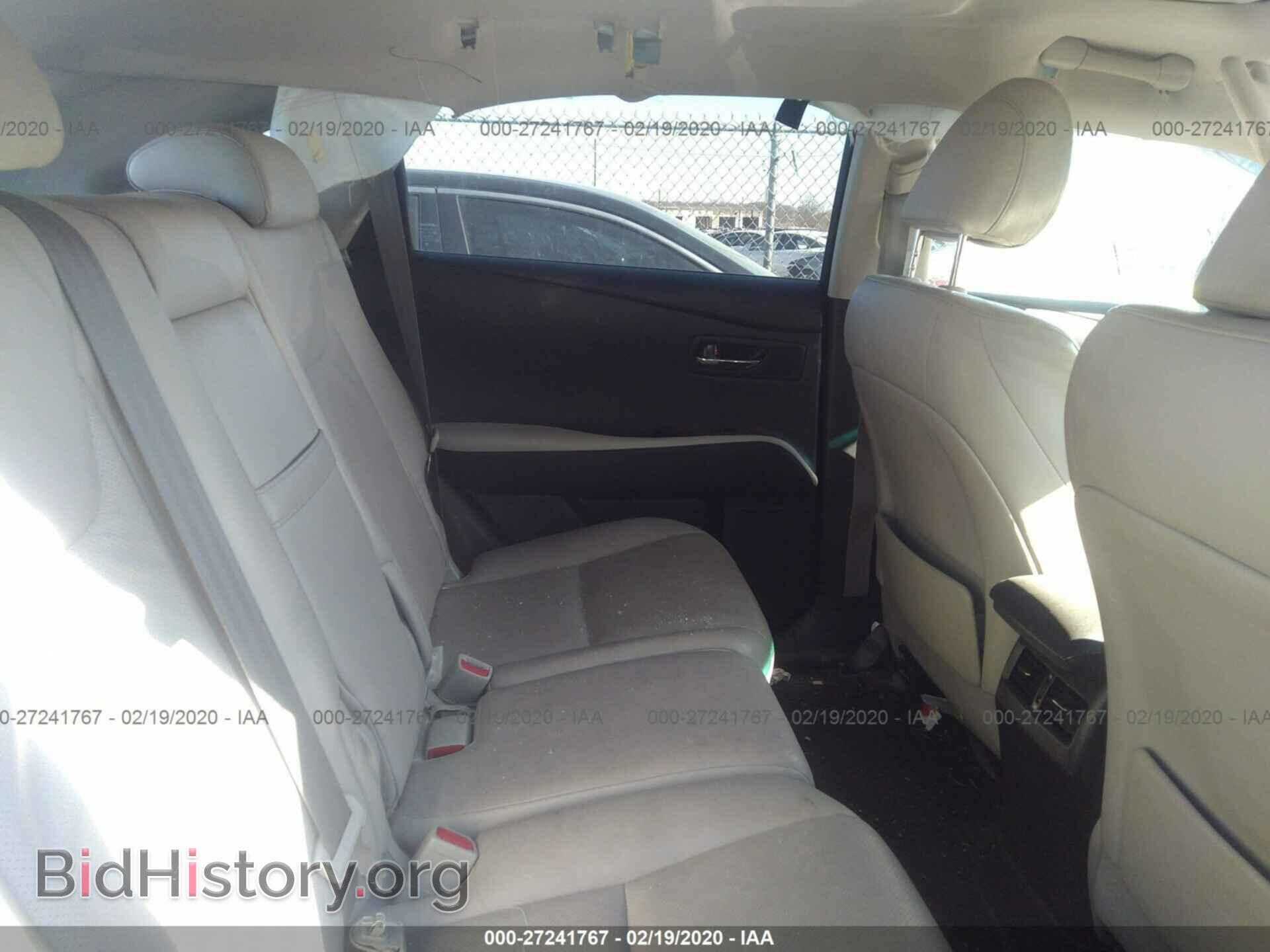2010 LEXUS RX 450H - VIN: JTJBC1BA8A2401908 - Фото 8