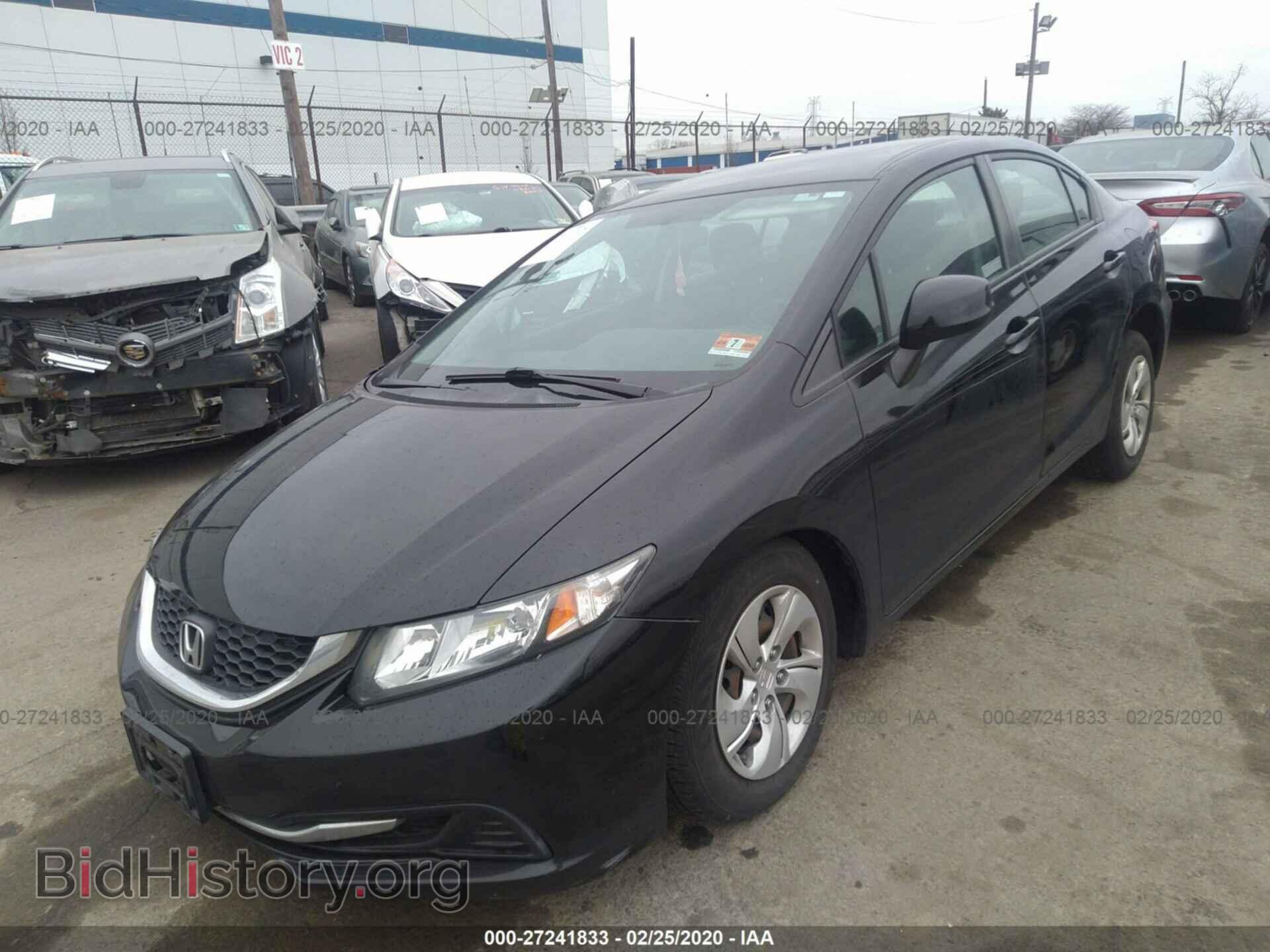2013 HONDA CIVIC - VIN: 2HGFB2F59DH587384 - Фото 2