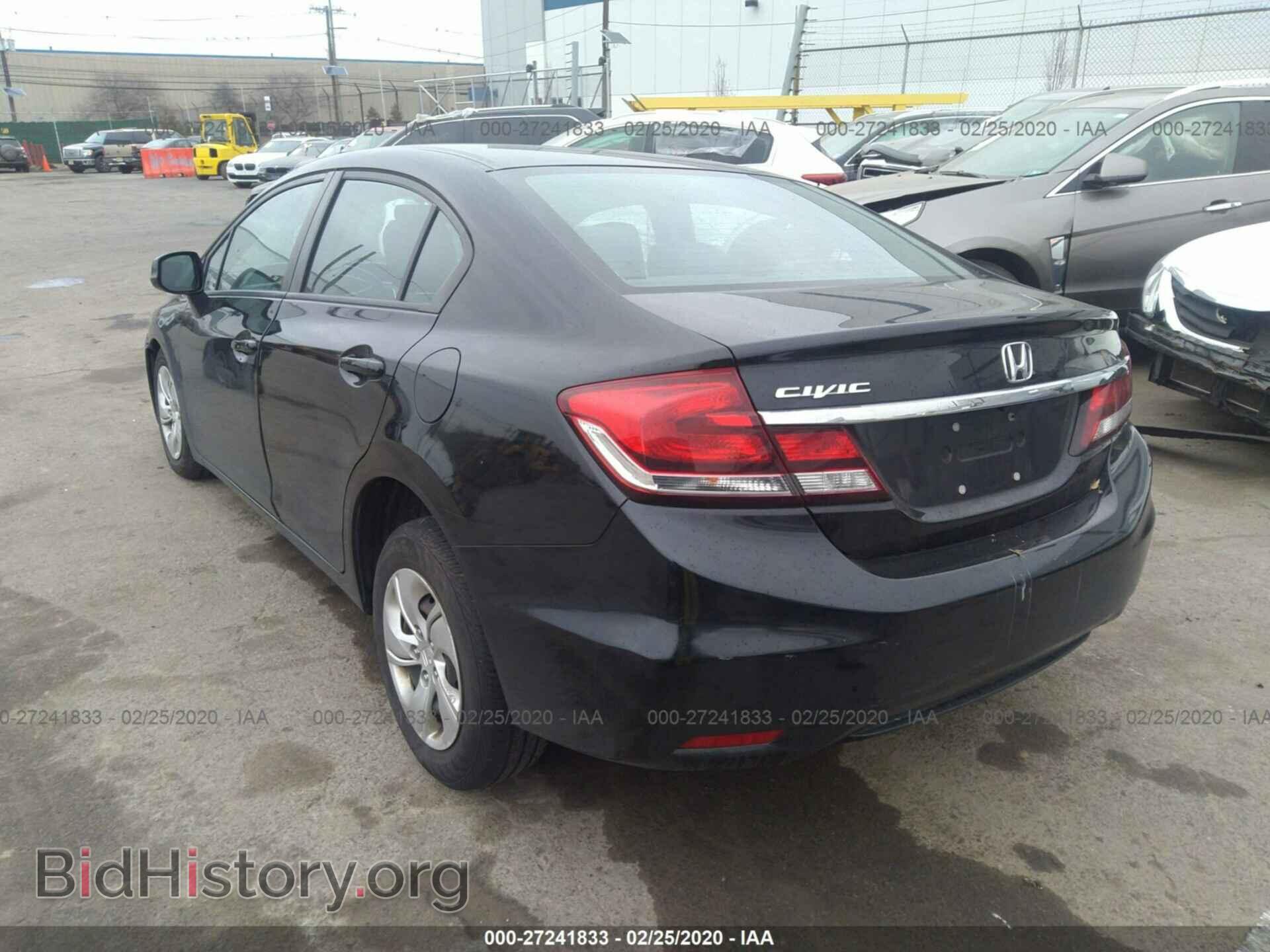 2013 HONDA CIVIC - VIN: 2HGFB2F59DH587384 - Фото 3