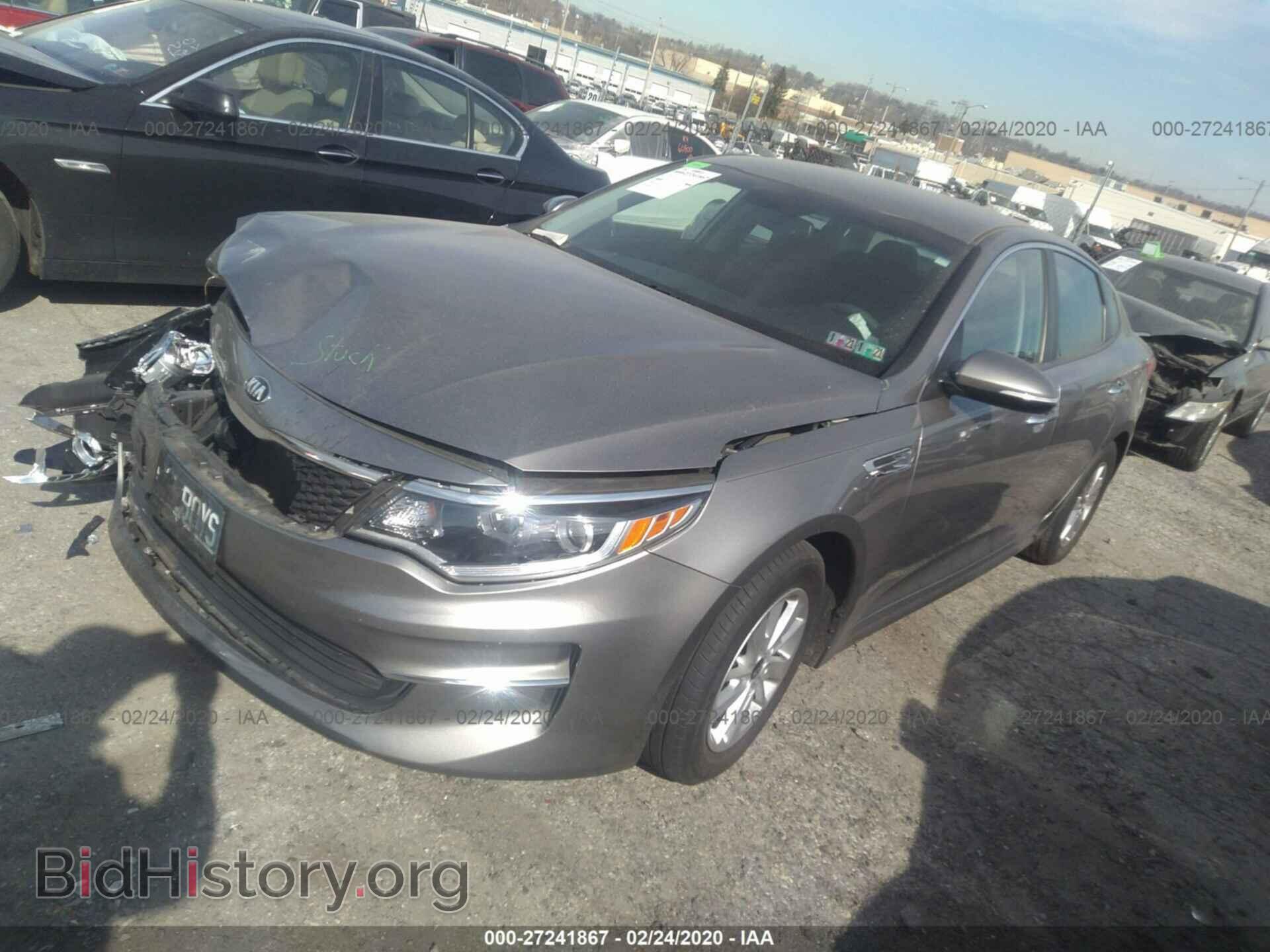 2016 KIA OPTIMA - VIN: 5XXGT4L33GG055344 - Фото 2