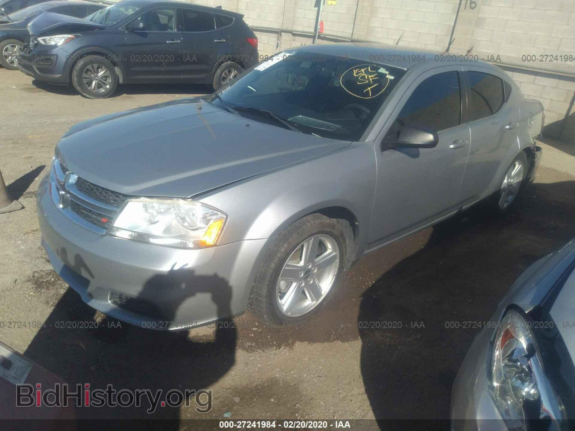 2013 DODGE AVENGER - VIN: 1C3CDZAB6DN537250 - Photo 2