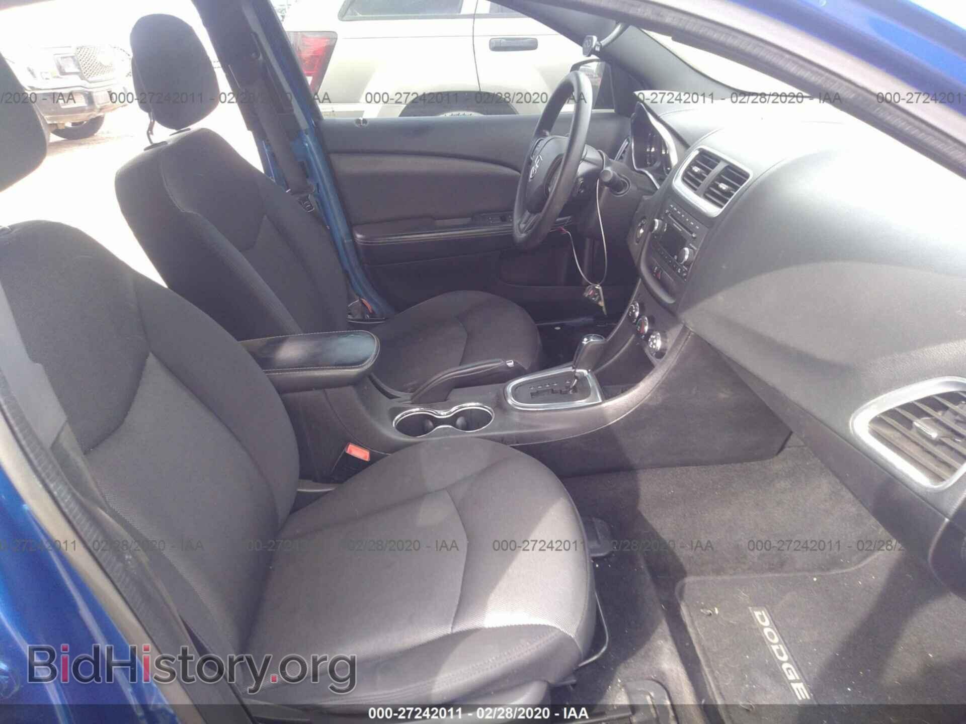 2013 DODGE AVENGER - VIN: 1C3CDZAGXDN720842 - Фото 5