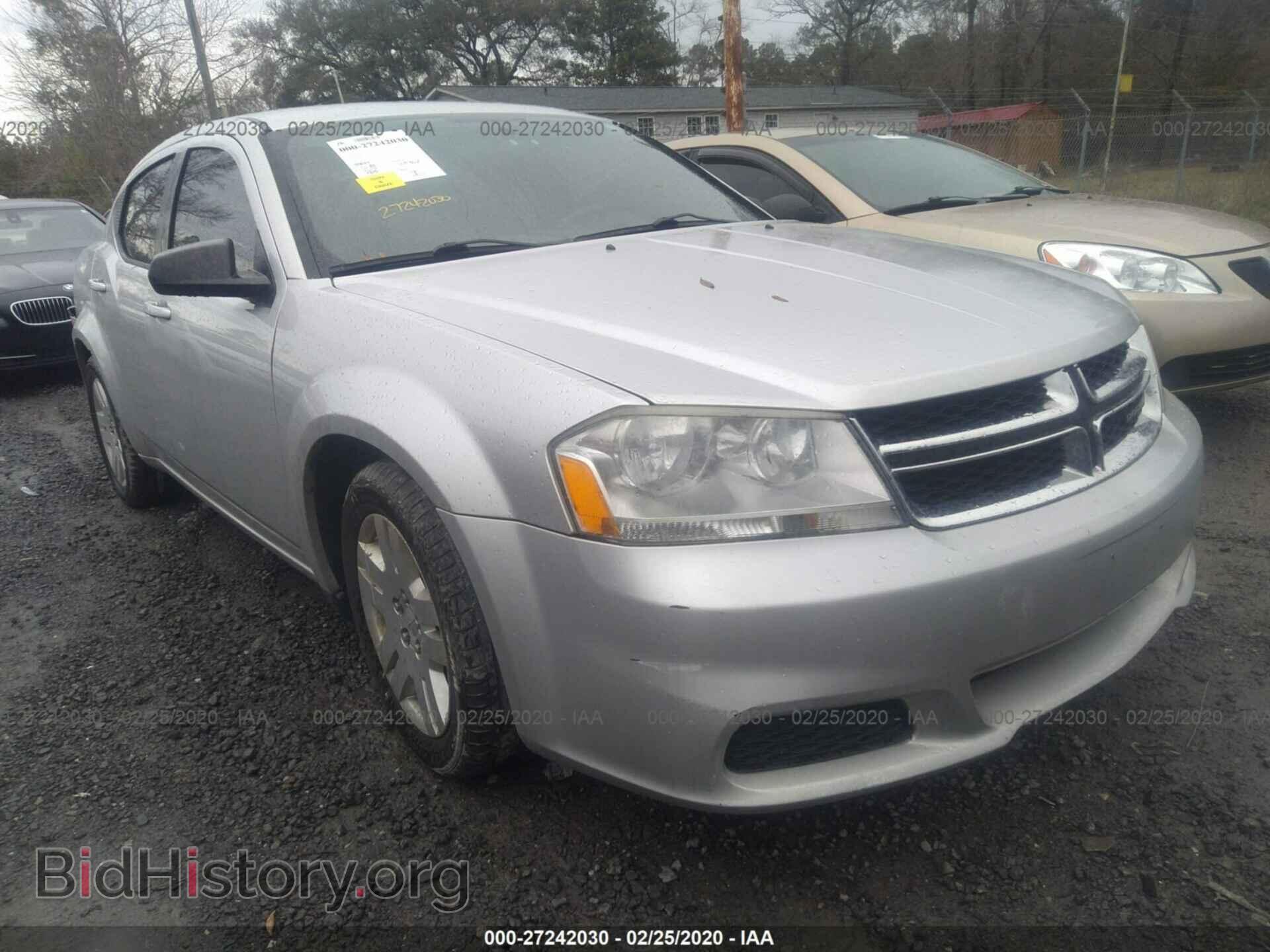 Photo 1B3BD4FB3BN598492 - DODGE AVENGER 2011