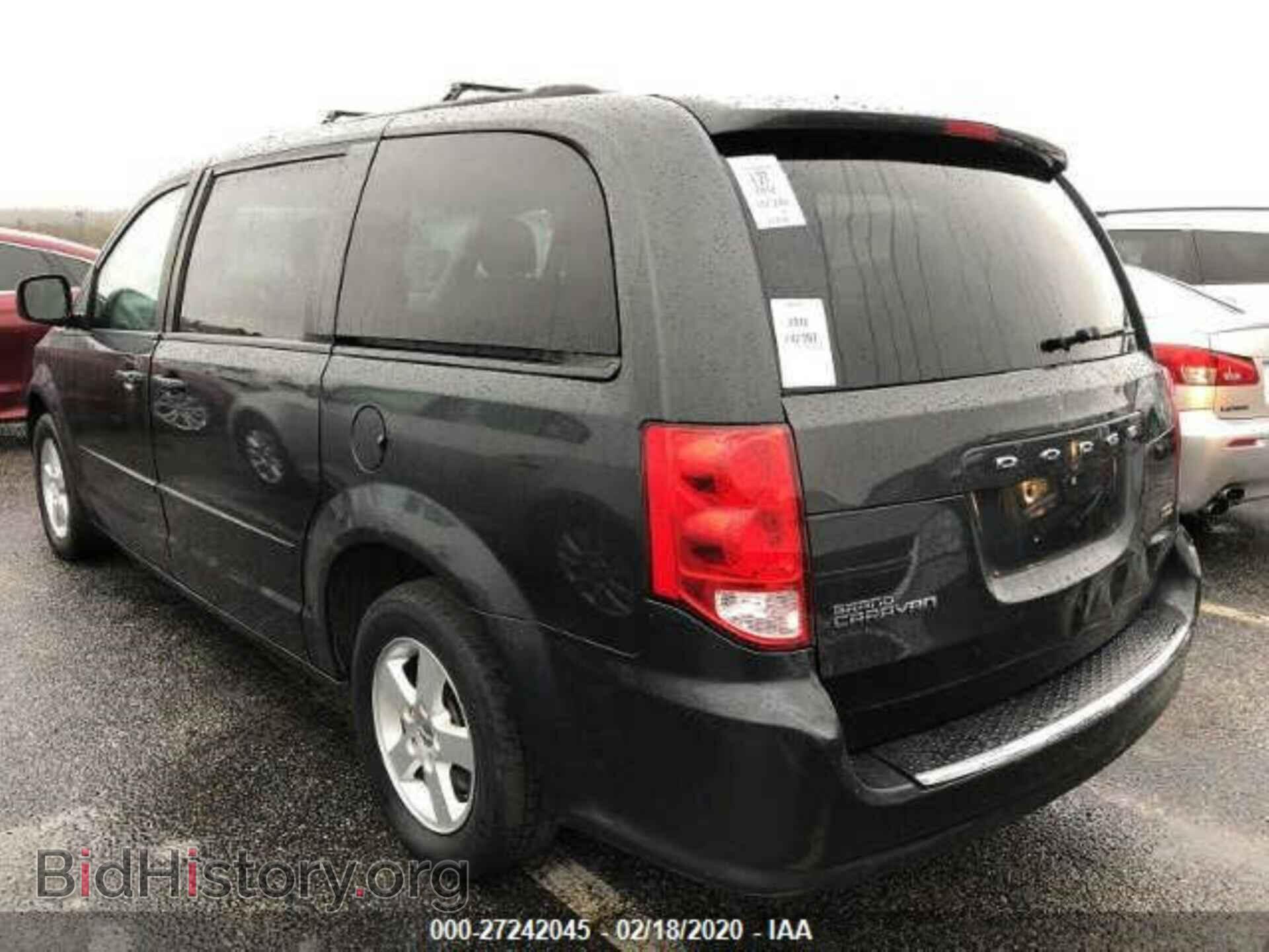 2012 DODGE GRAND CARAVAN - VIN: 2C4RDGCG2CR178287 - Фото 2
