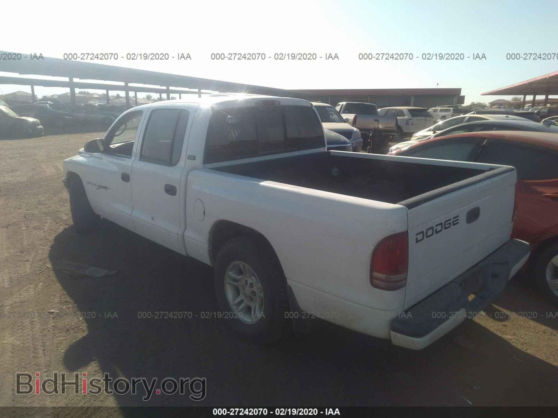 2001 DODGE DAKOTA - VIN: 1B7GL2AX11S215762 - Фото 3