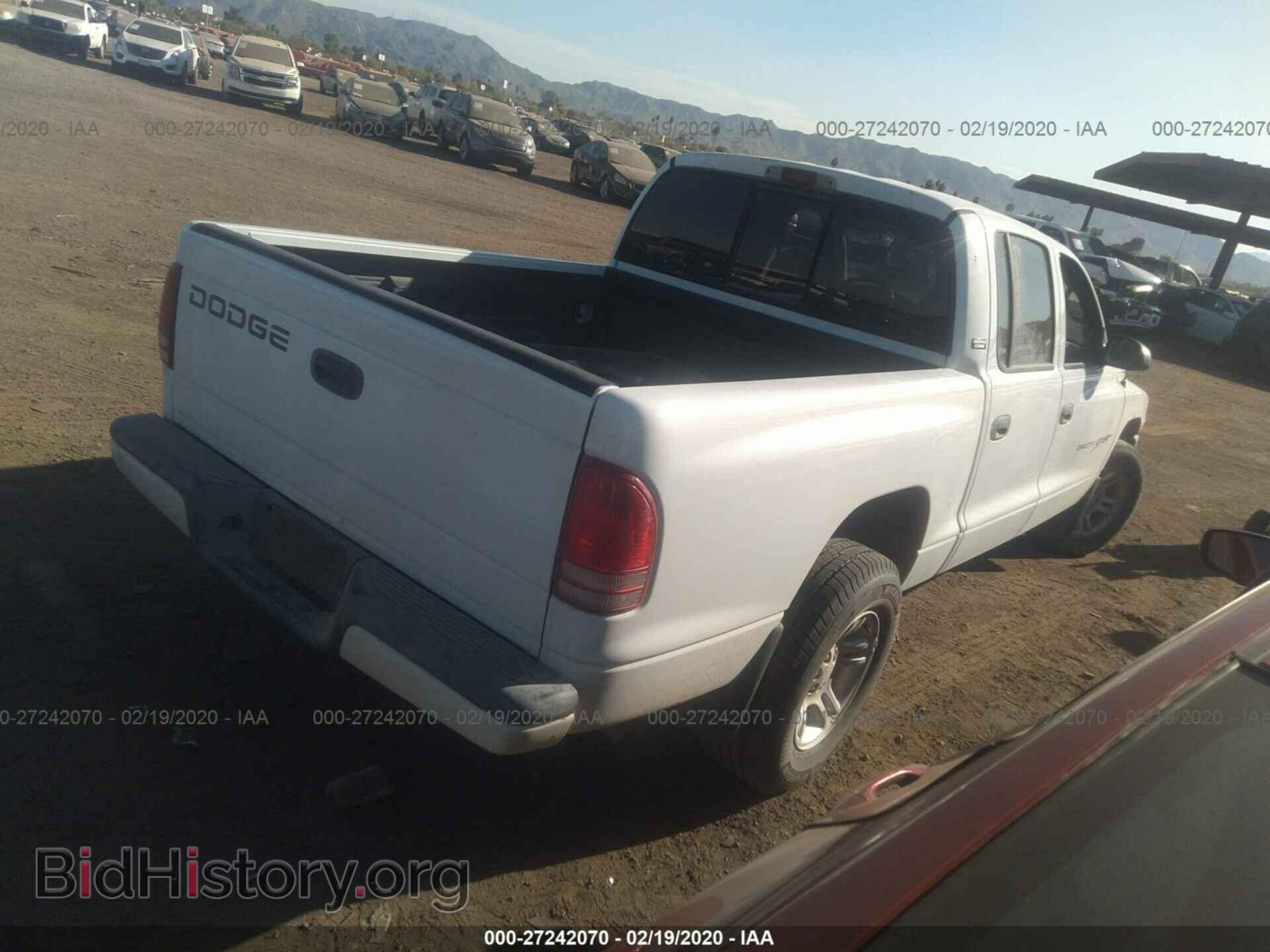 2001 DODGE DAKOTA - VIN: 1B7GL2AX11S215762 - Фото 4