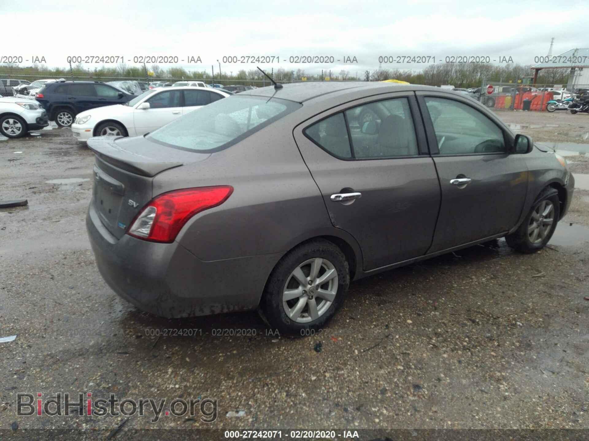 2014 NISSAN VERSA - VIN: 3N1CN7AP1EL842832 - Фото 4