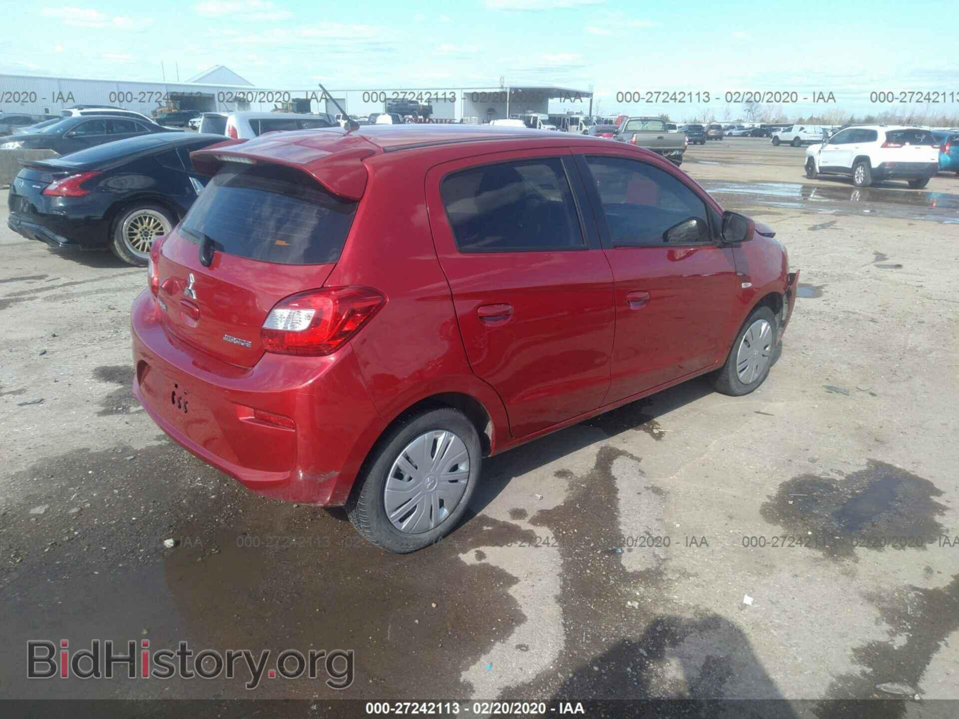 2019 MITSUBISHI MIRAGE - VIN: ML32A3HJ3KH006015 - Фото 4