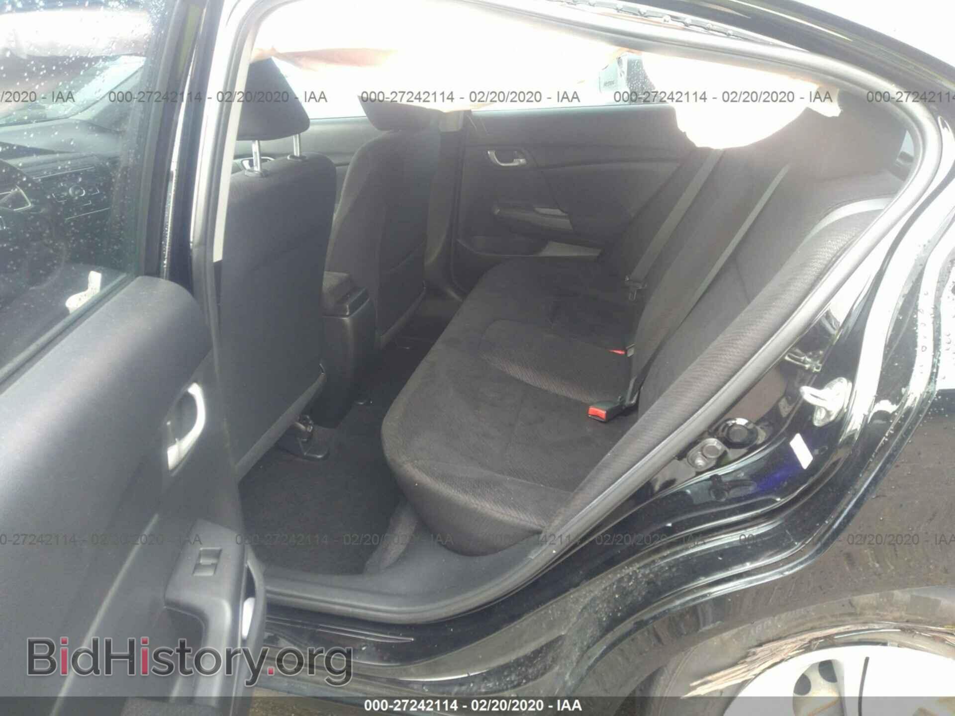 2013 HONDA CIVIC - VIN: 19XFB2F53DE099879 - Фото 8