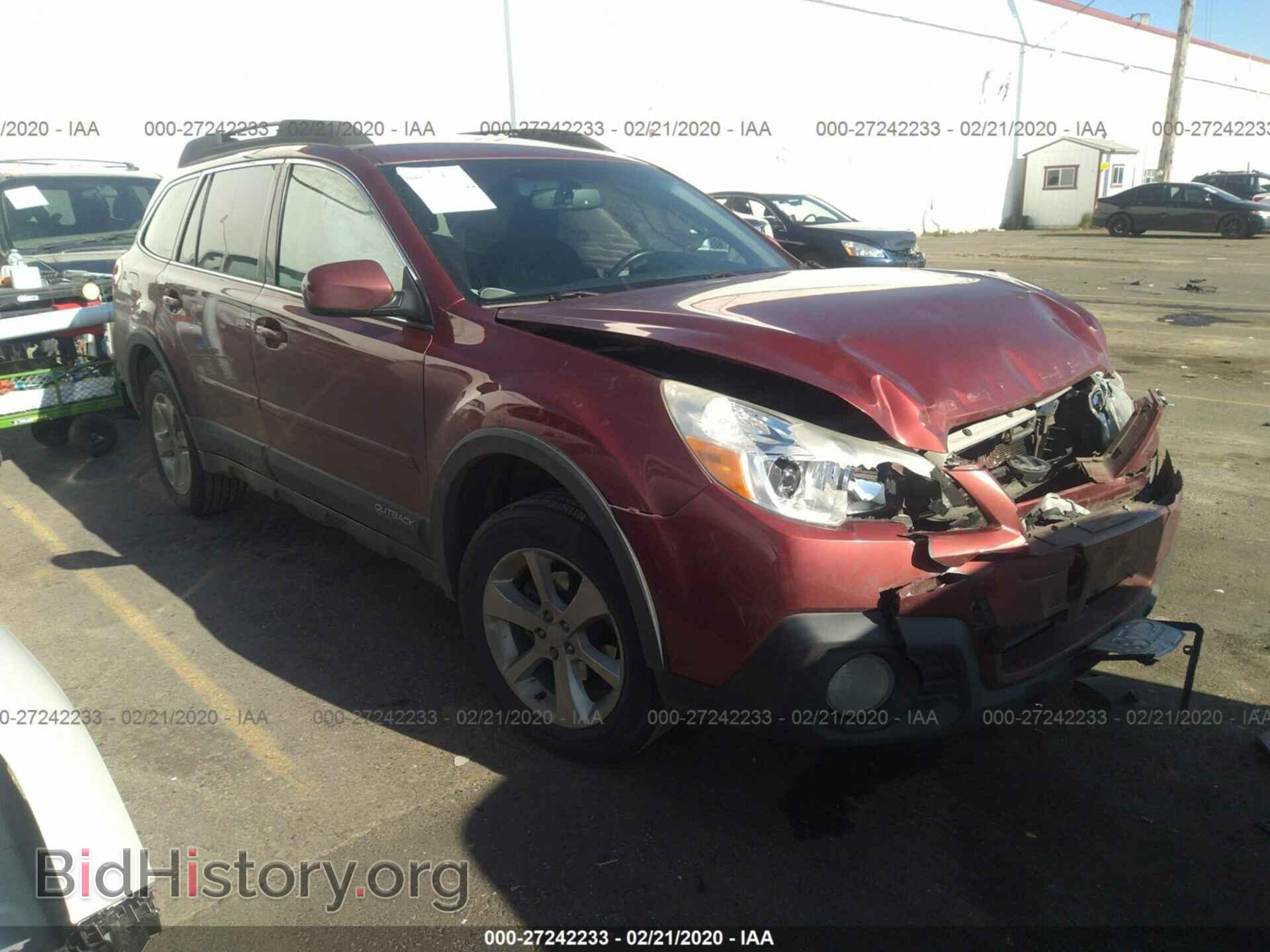 Фотография 4S4BRCCC5D3277961 - SUBARU OUTBACK 2013