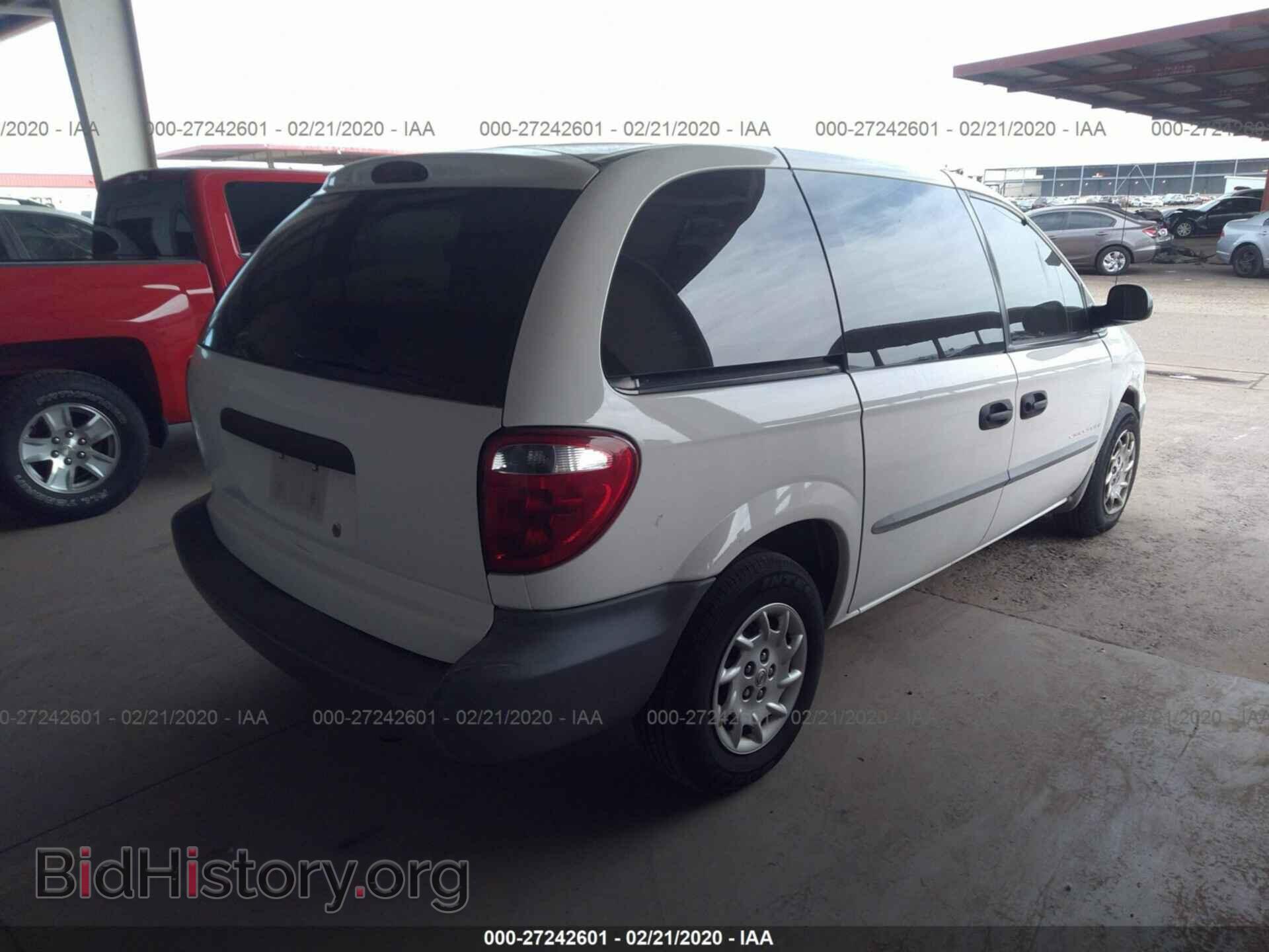 2001 CHRYSLER VOYAGER - VIN: 1C4GJ25351B171925 - Фото 4