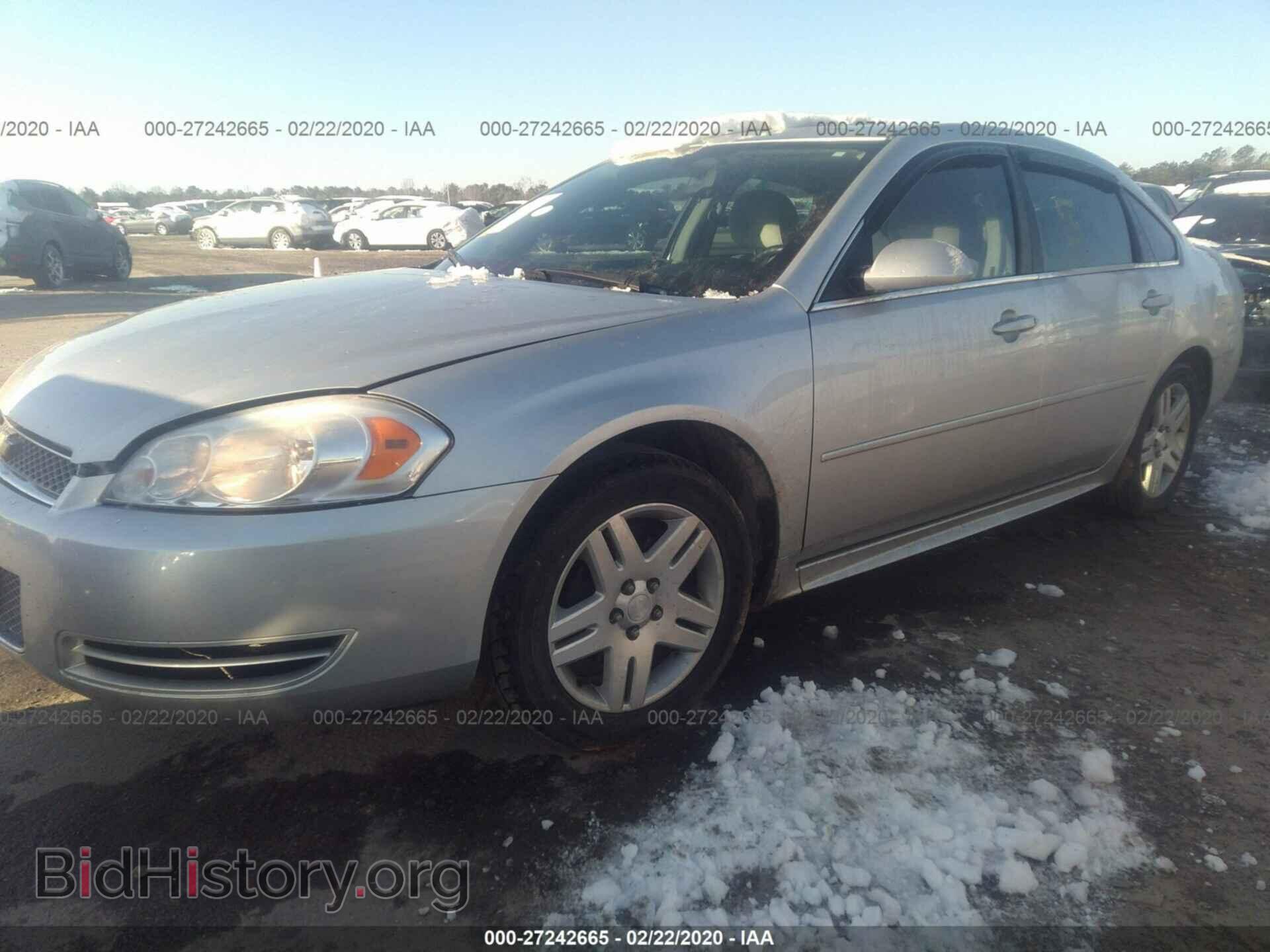 2012 CHEVROLET IMPALA - VIN: 2G1WG5E33C1233720 - Фото 2