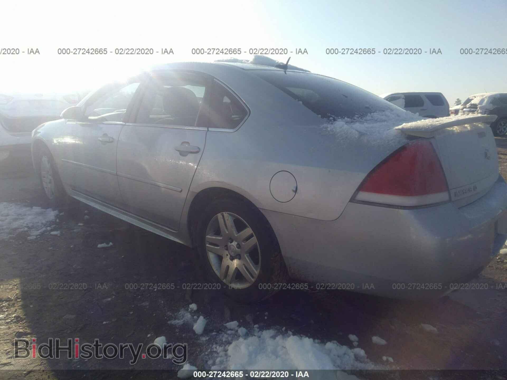 2012 CHEVROLET IMPALA - VIN: 2G1WG5E33C1233720 - Фото 3