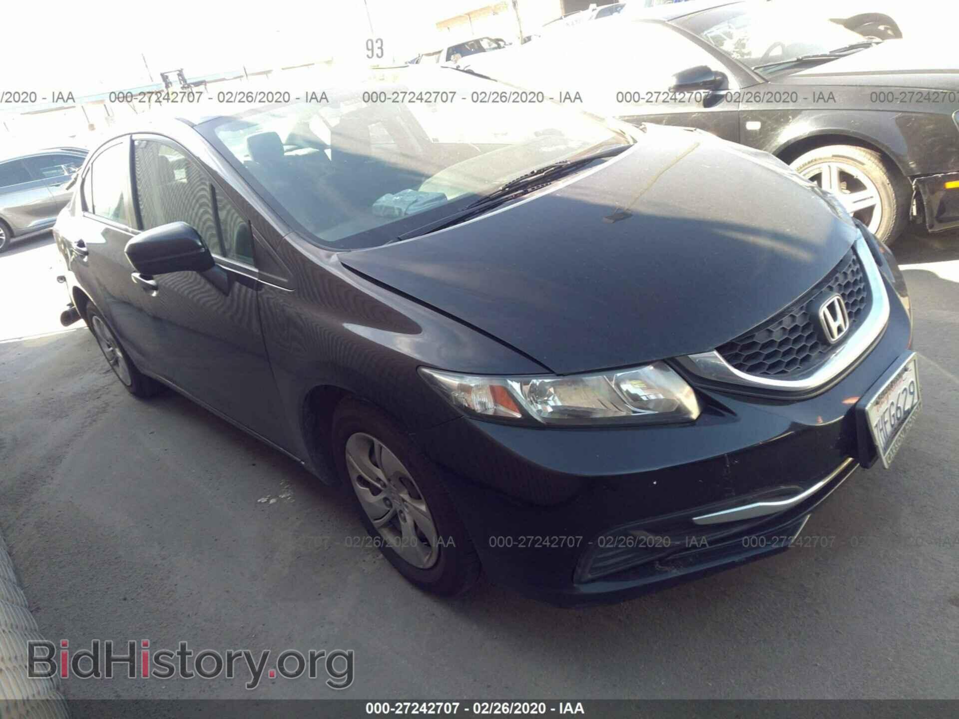 Фотография 19XFB2F57EE260333 - HONDA CIVIC 2014