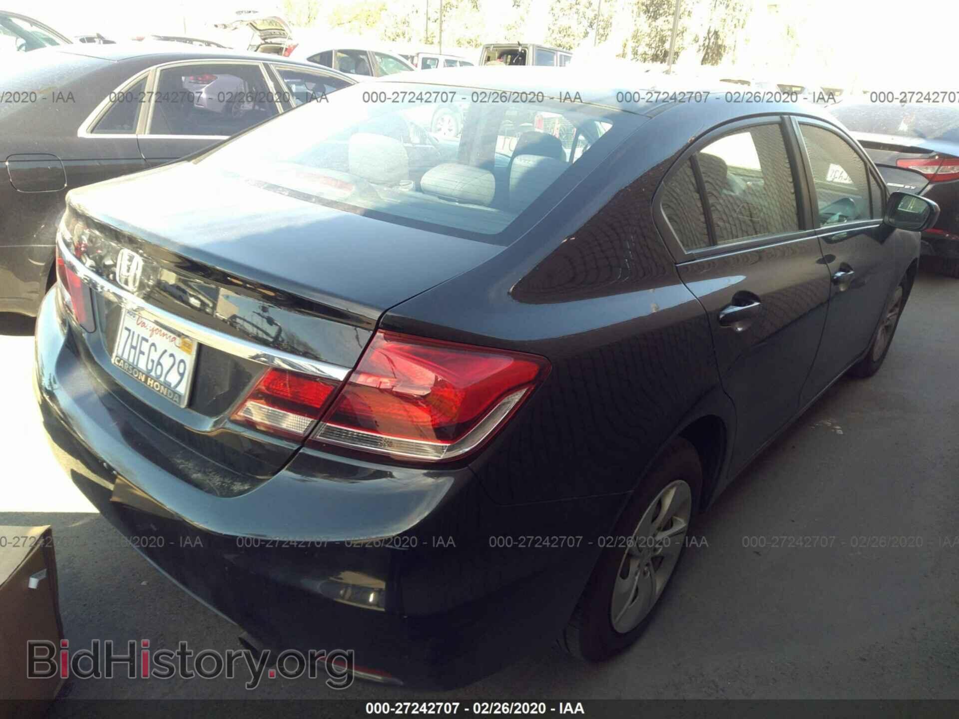 2014 HONDA CIVIC - VIN: 19XFB2F57EE260333 - Фото 4