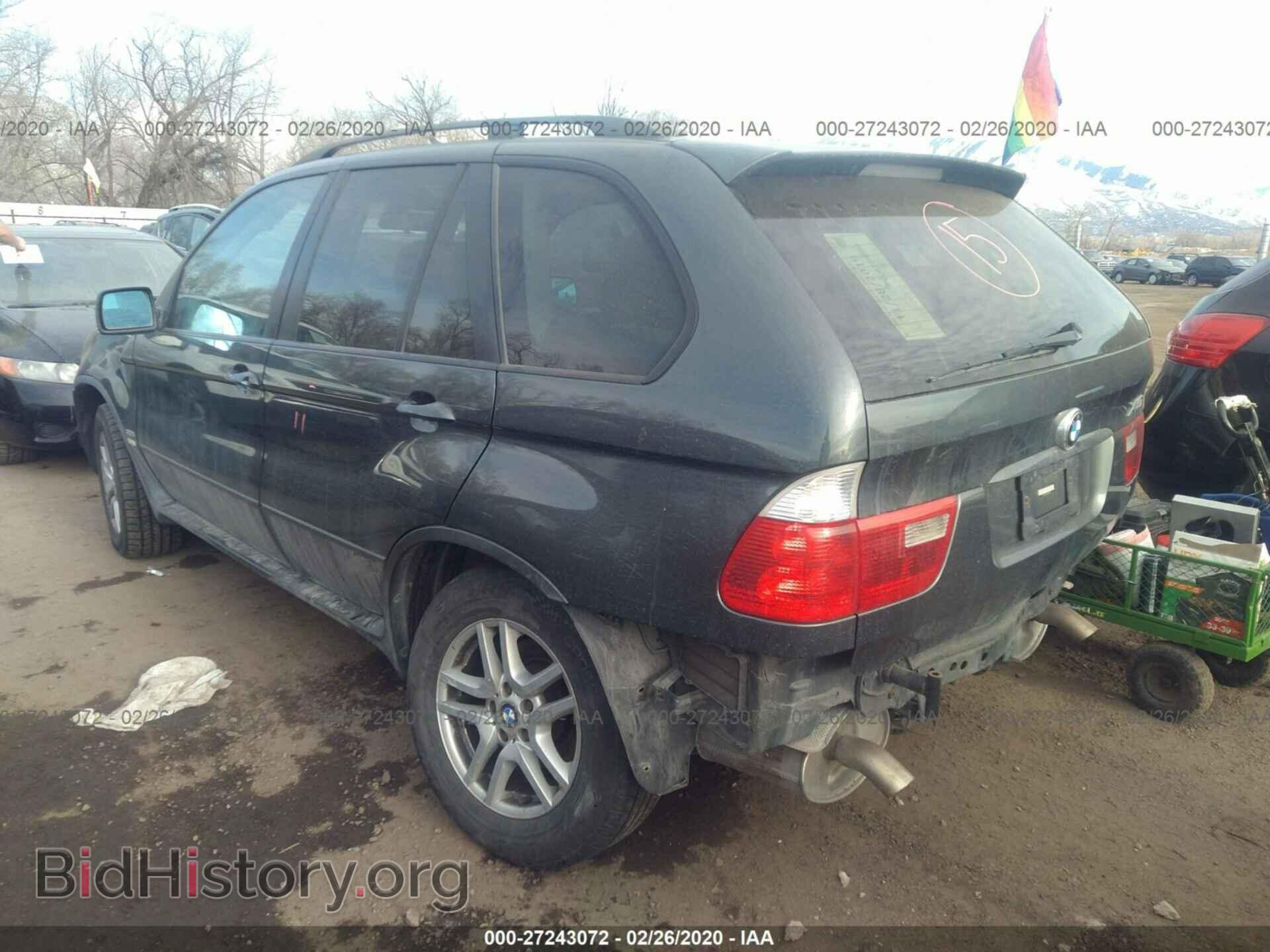 2005 BMW X5 - VIN: 5UXFA13575LY04501 - Фото 3