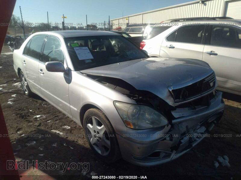 2004 Lexus LS 430 (VIN JTHBN36FX40151178) — фото 1 из 11, IAAI, повреждение: передняя часть