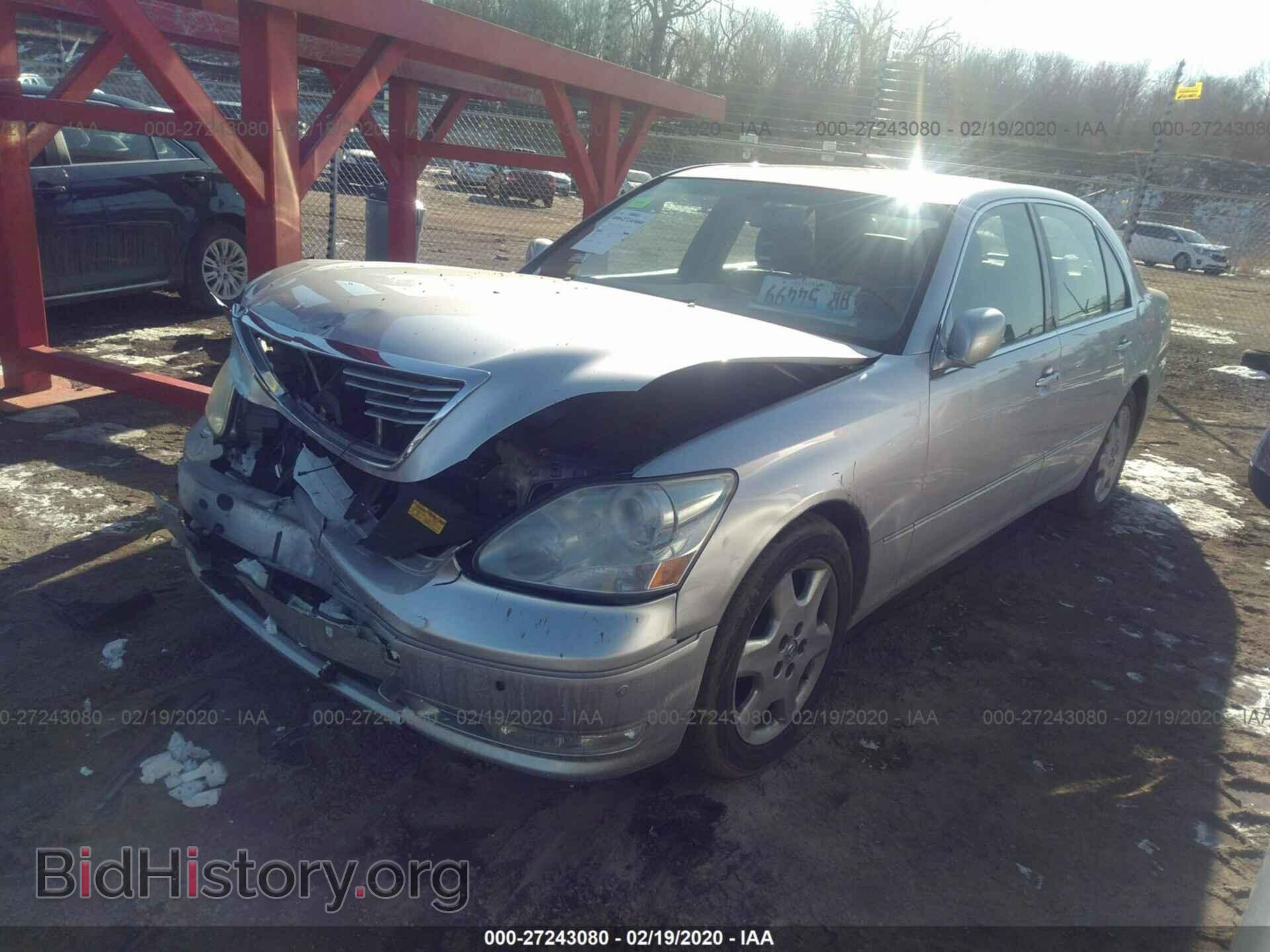 2004 LEXUS LS - VIN: JTHBN36FX40151178 - Фото 2